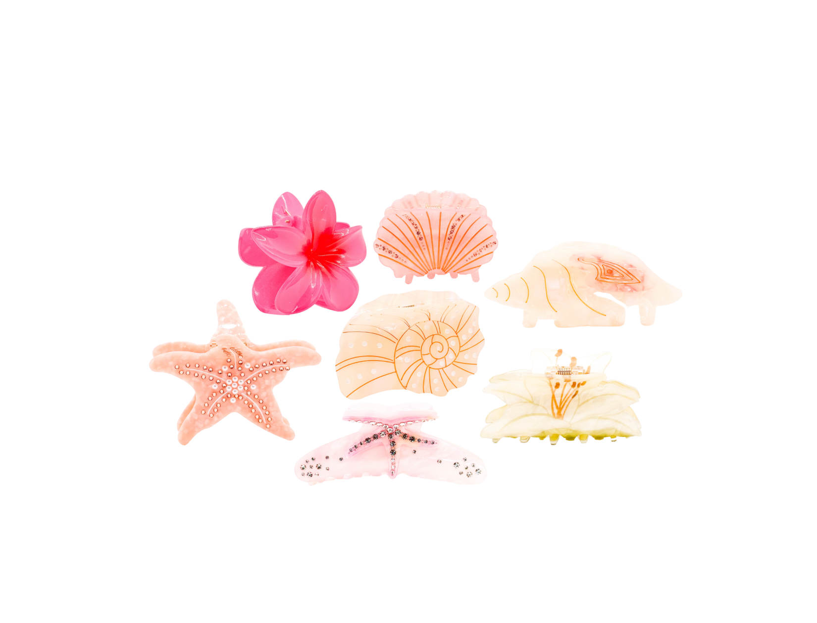 summer hair clips