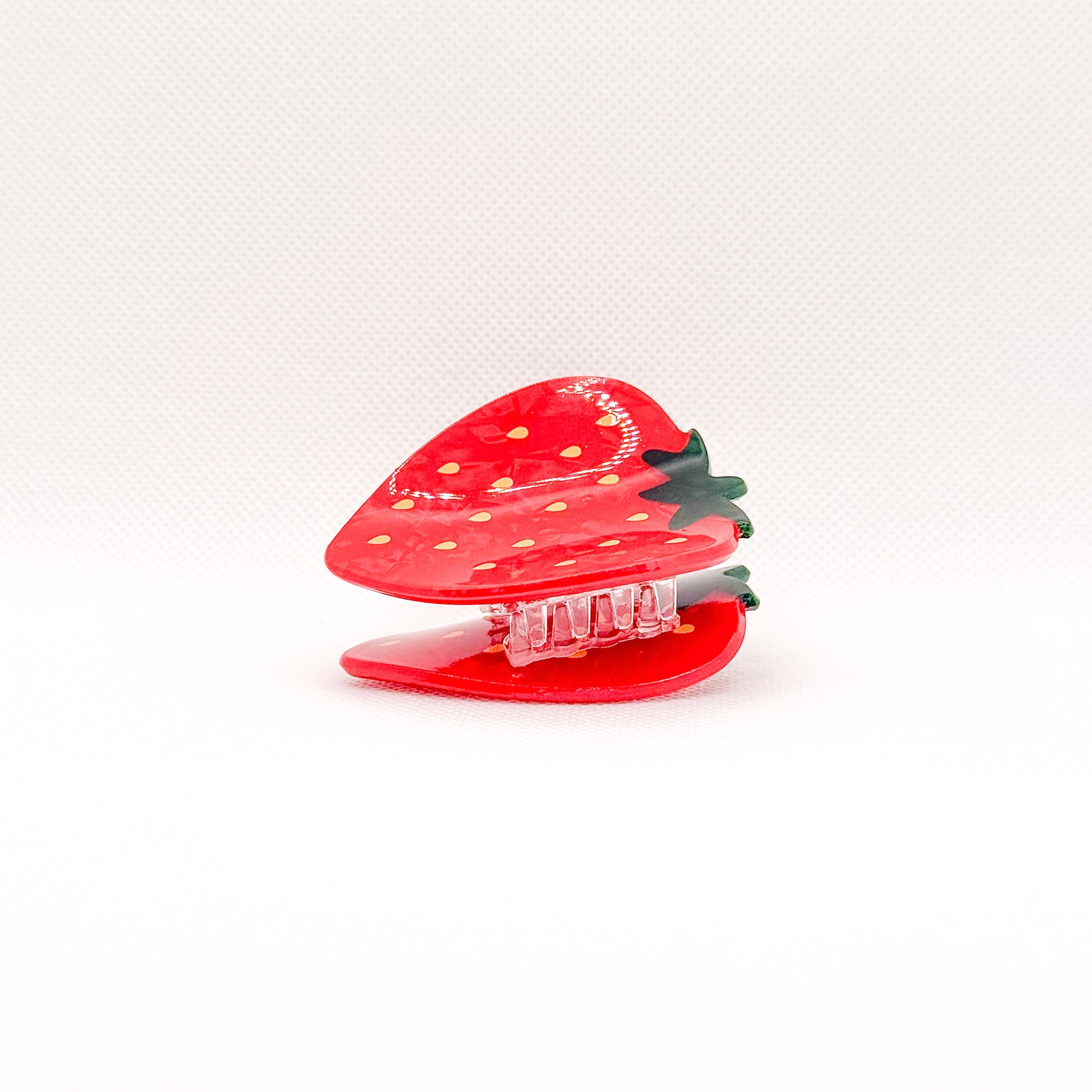 strawberry hair clip