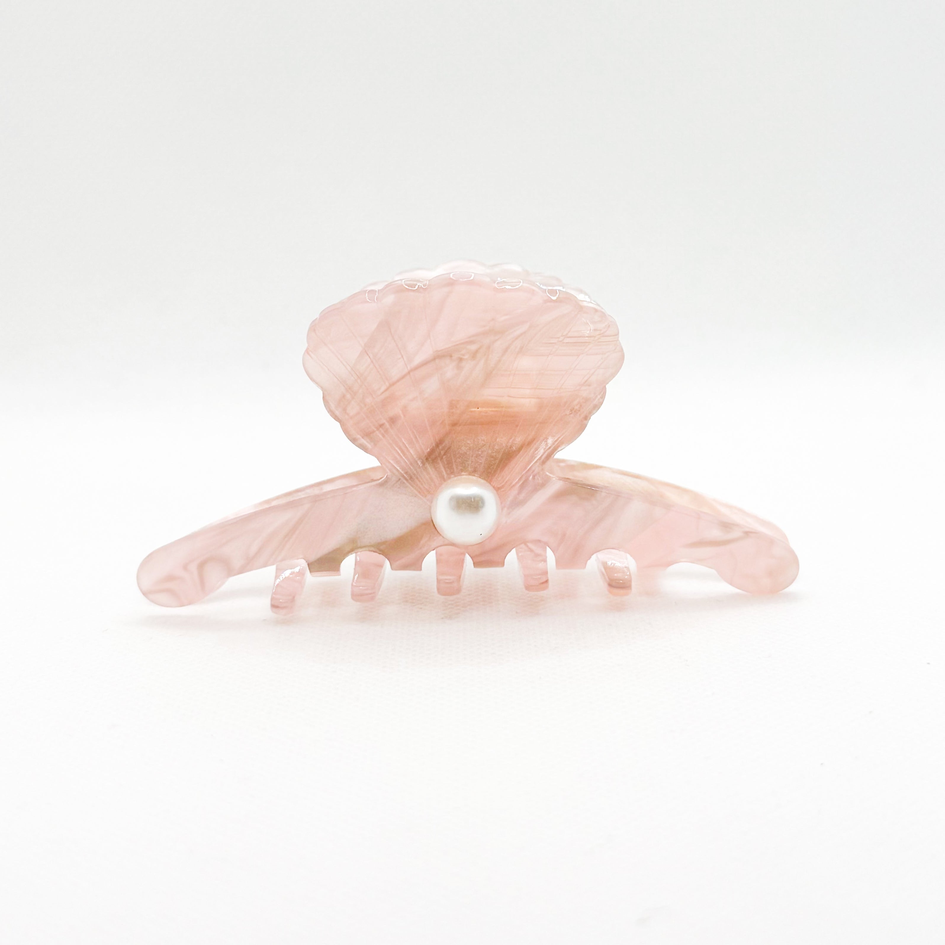 purple pearl hair claw clip