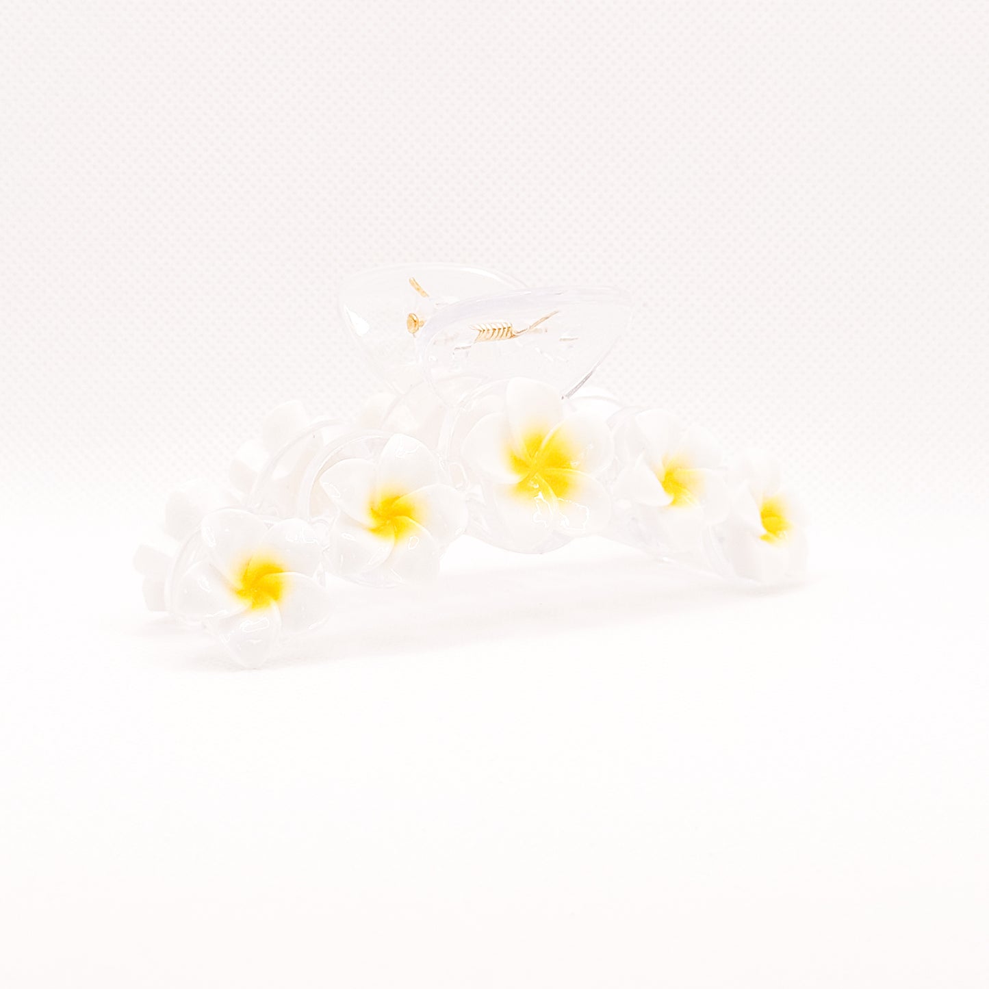 lei plumeria luxe hair clip