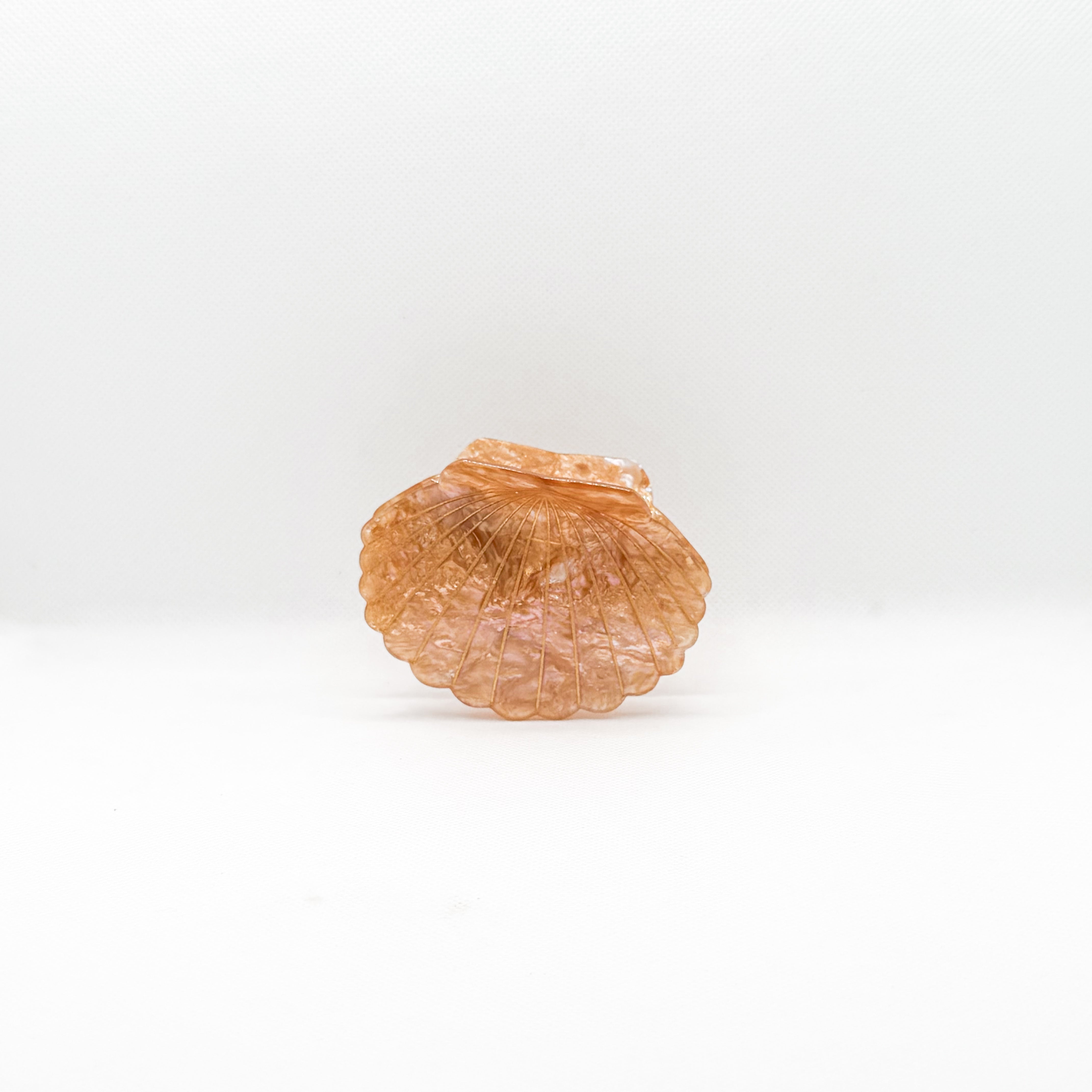 island orange shell hair claw
