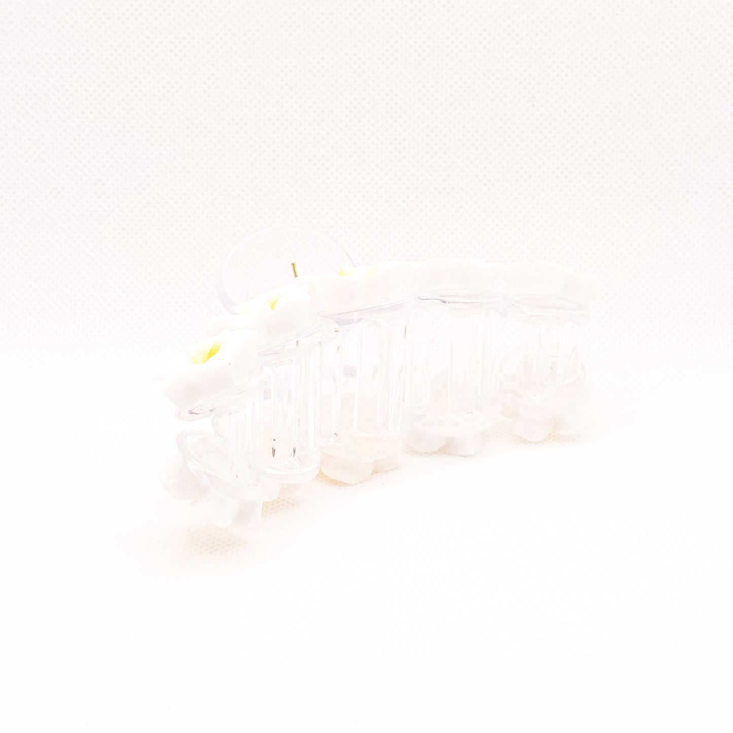 lei plumeria luxe hair clip