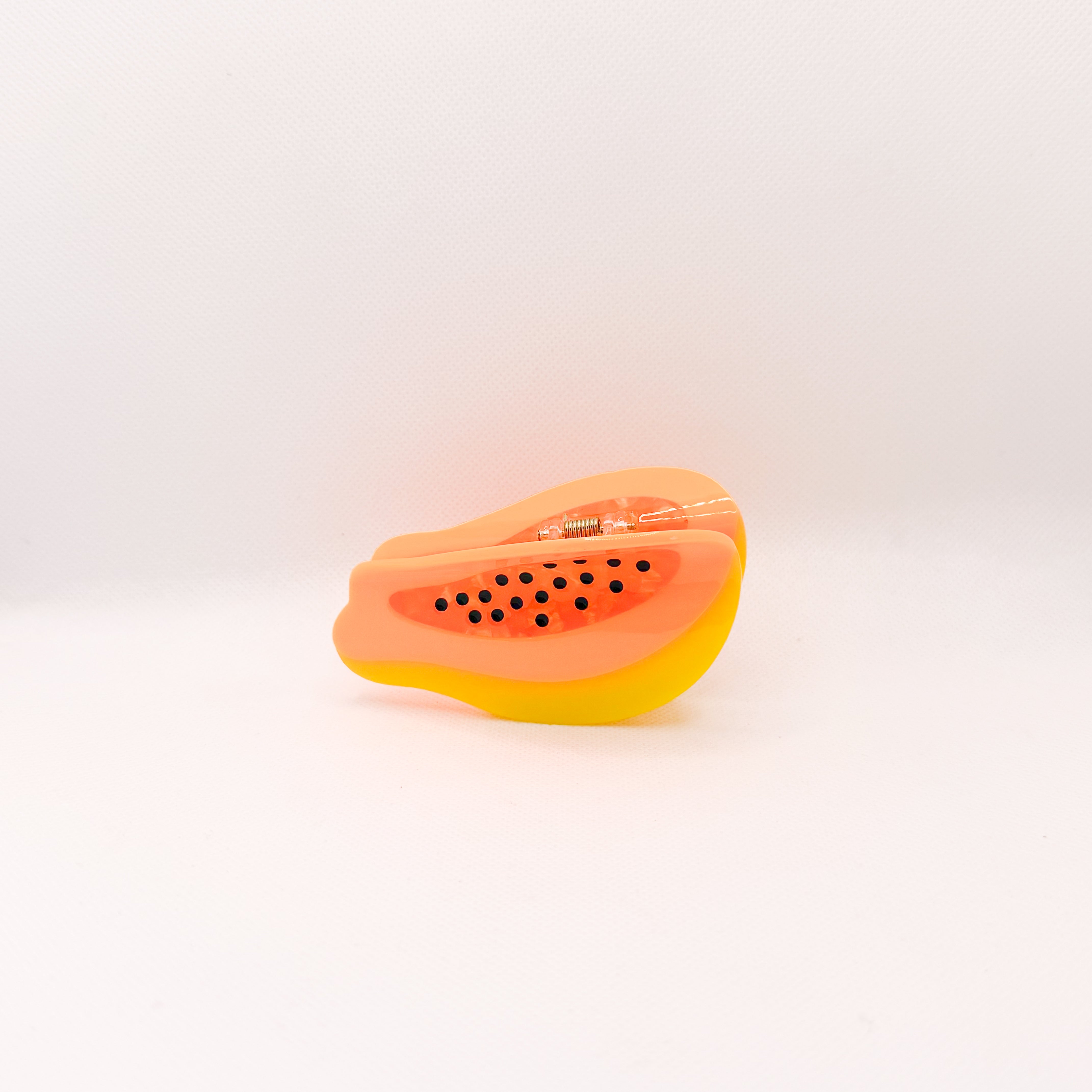 papaya hair claw