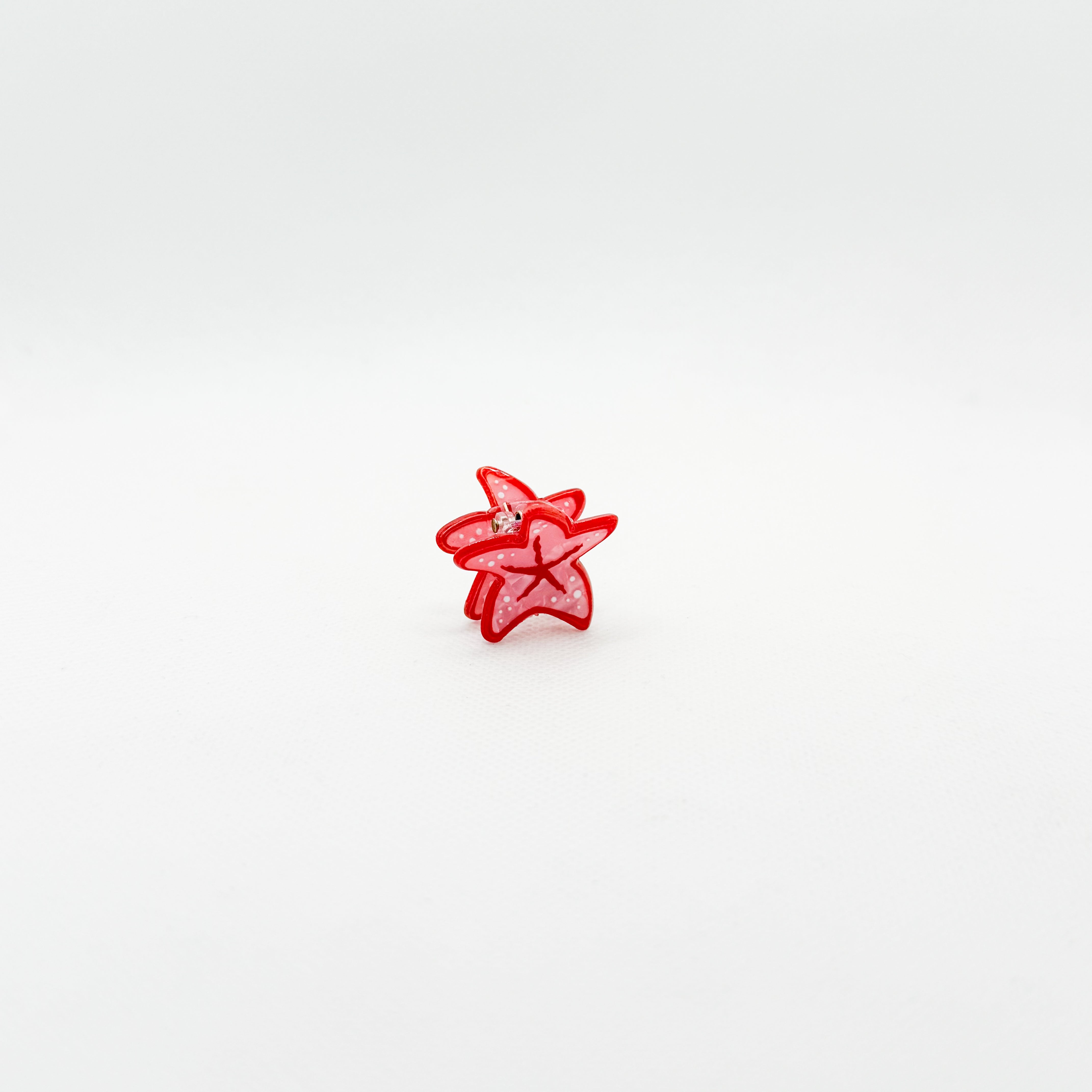 mini star fish hair clip