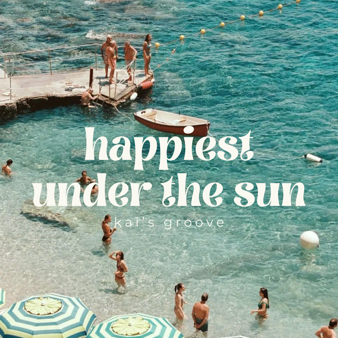 HAPPIEST UNDER THE SUN tote bag