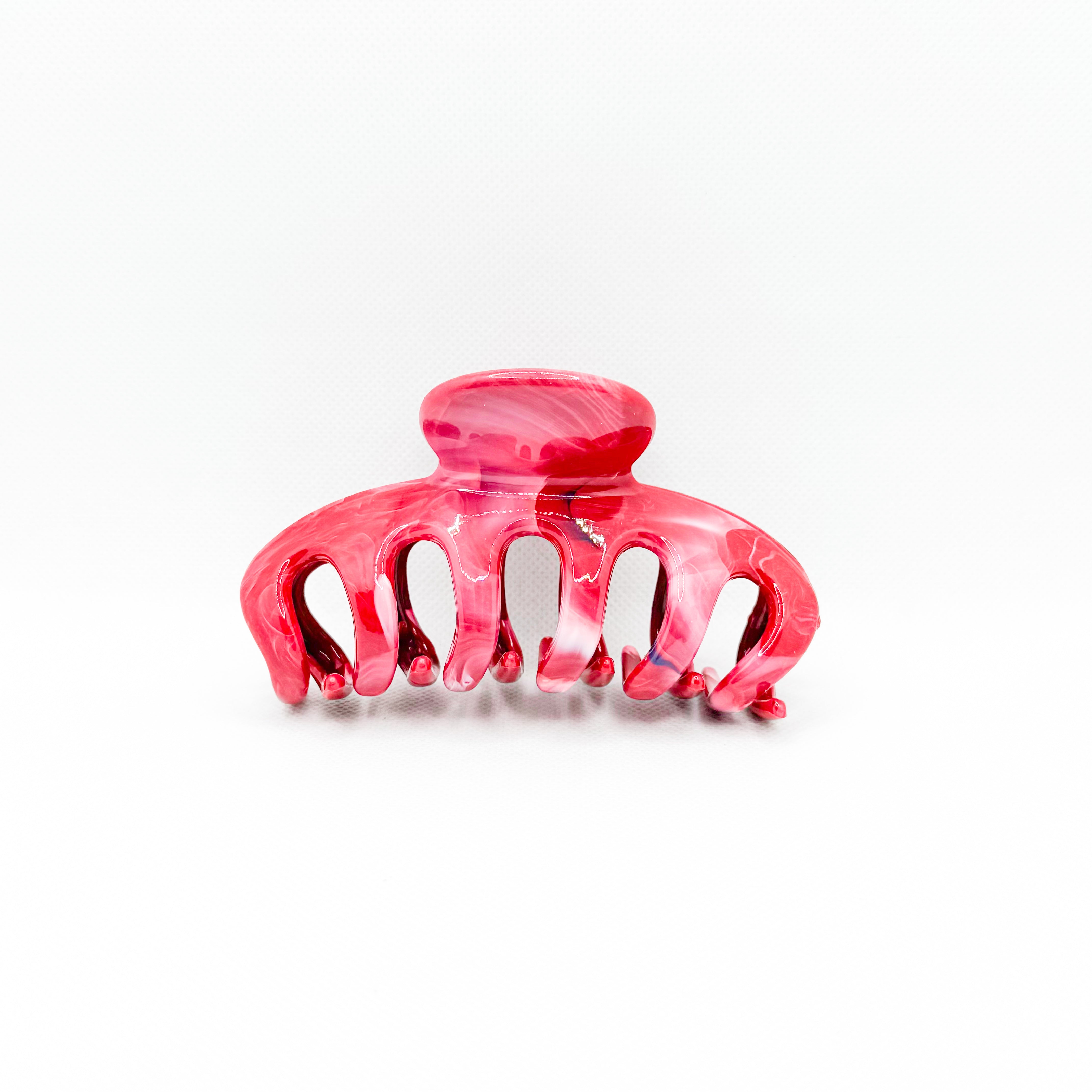 marble blackberry hair clip