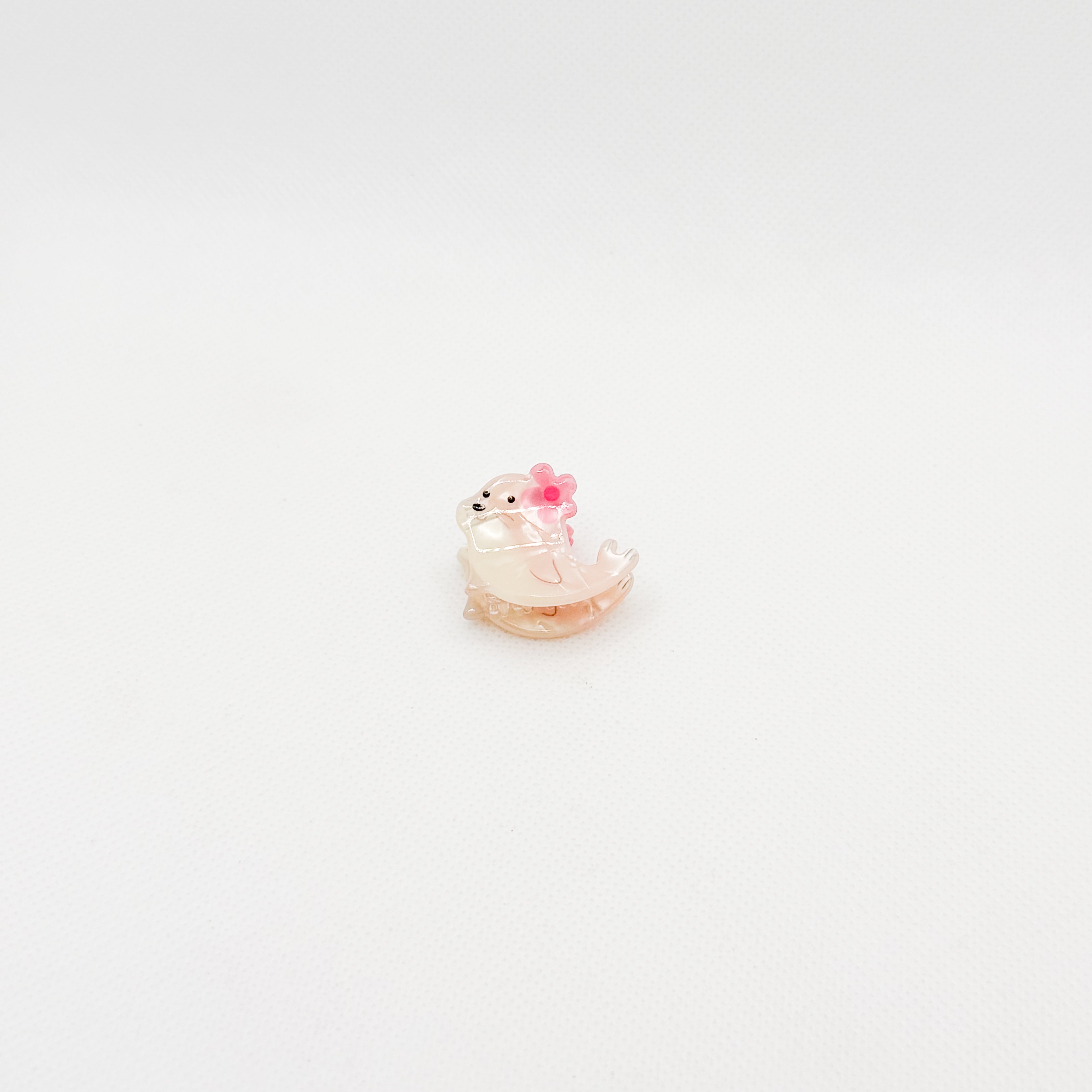 mini cute seal hair clip