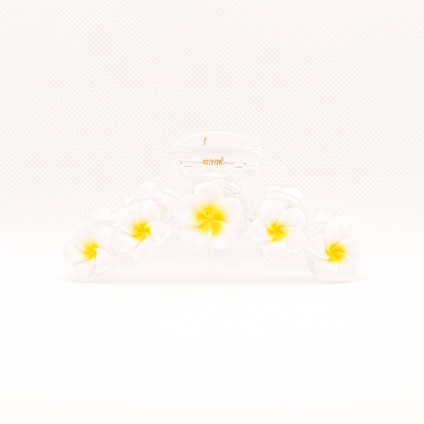 lei plumeria luxe hair clip