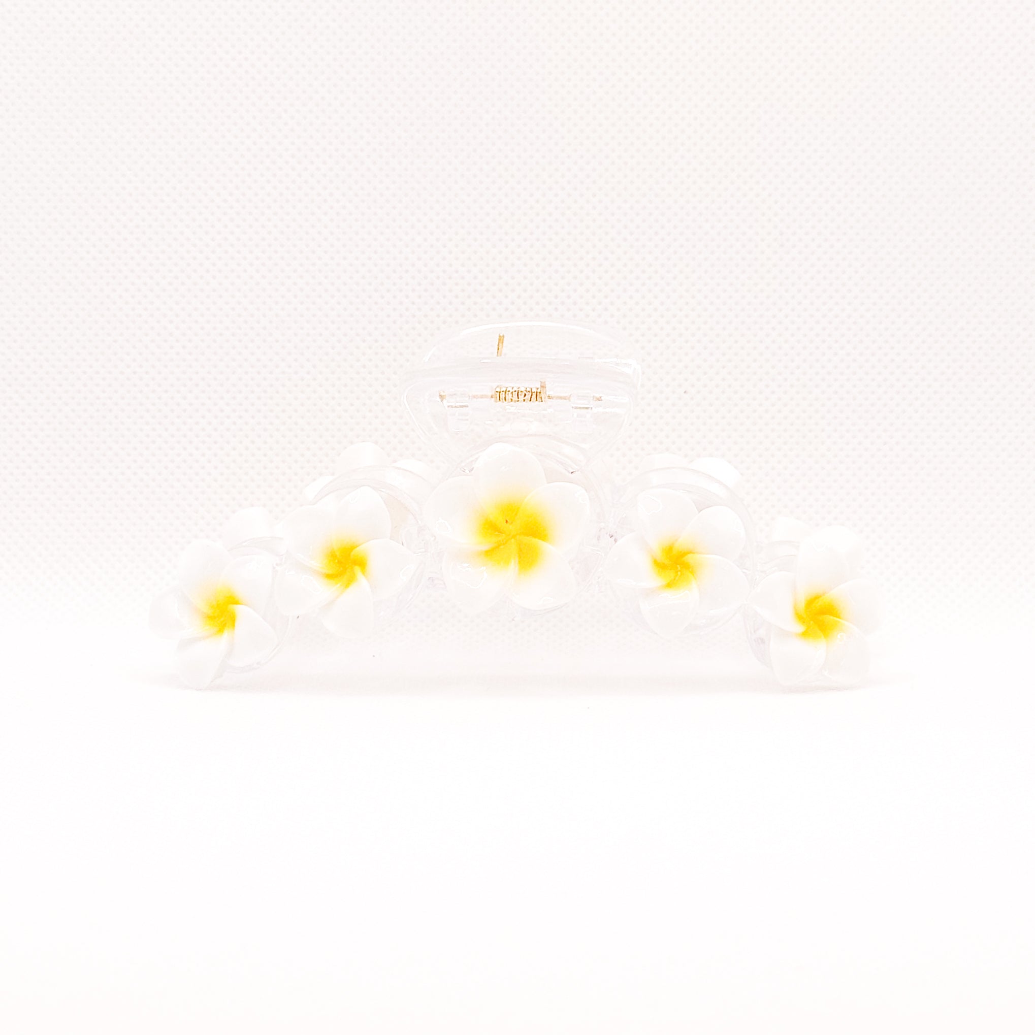 lei plumeria luxe hair clip