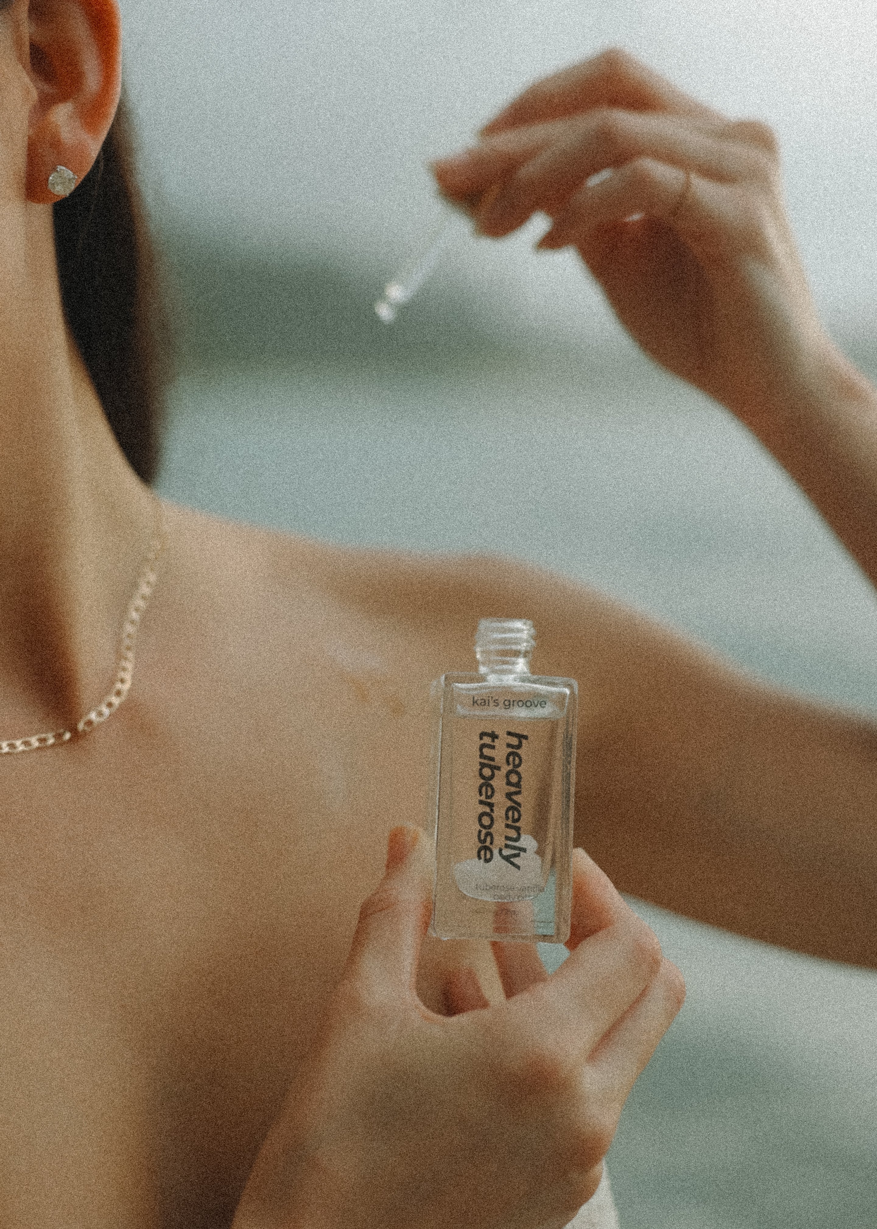 heavenly tuberose body oil