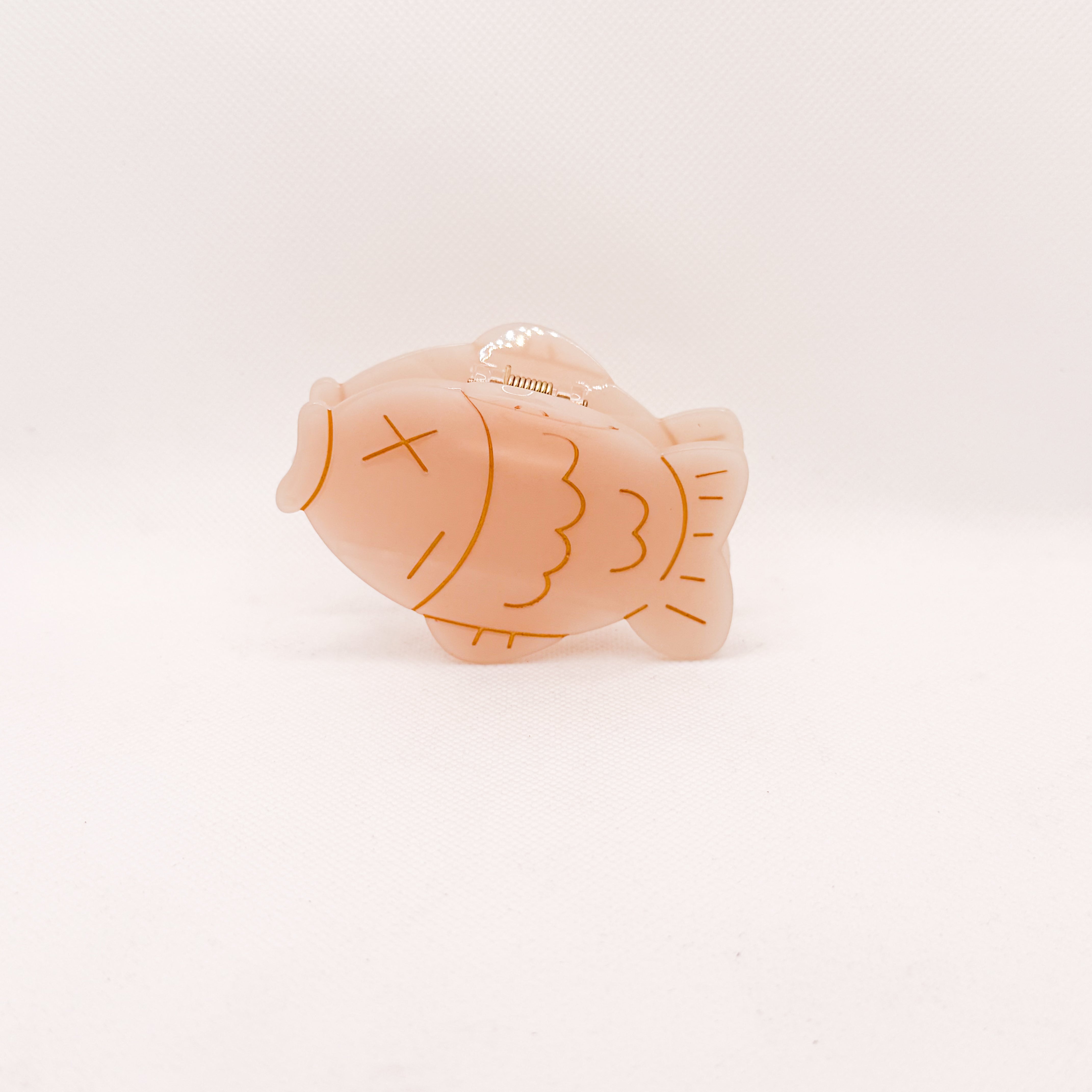 taiyaki fish hair clip