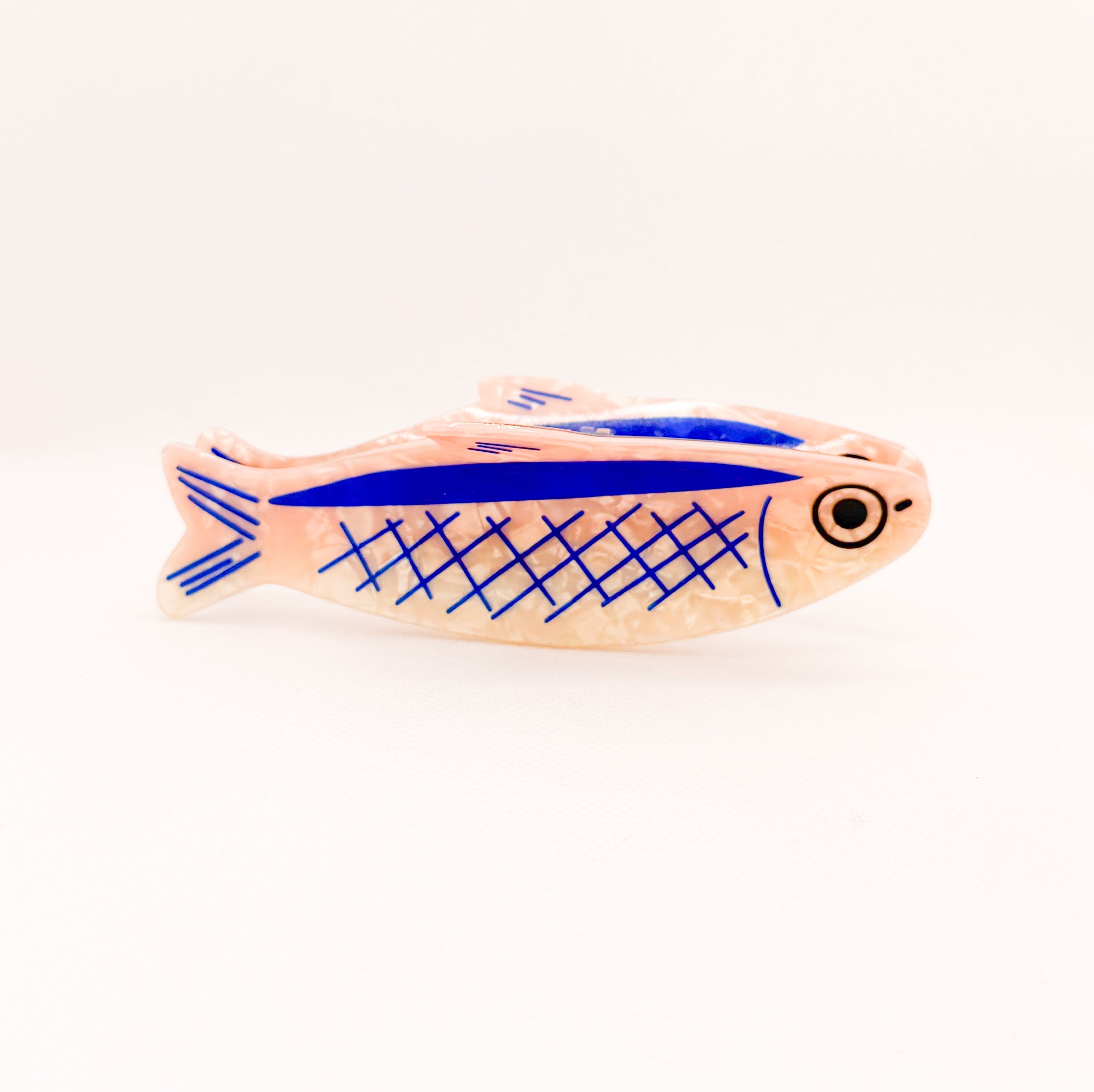 blue sardine fish hair claw