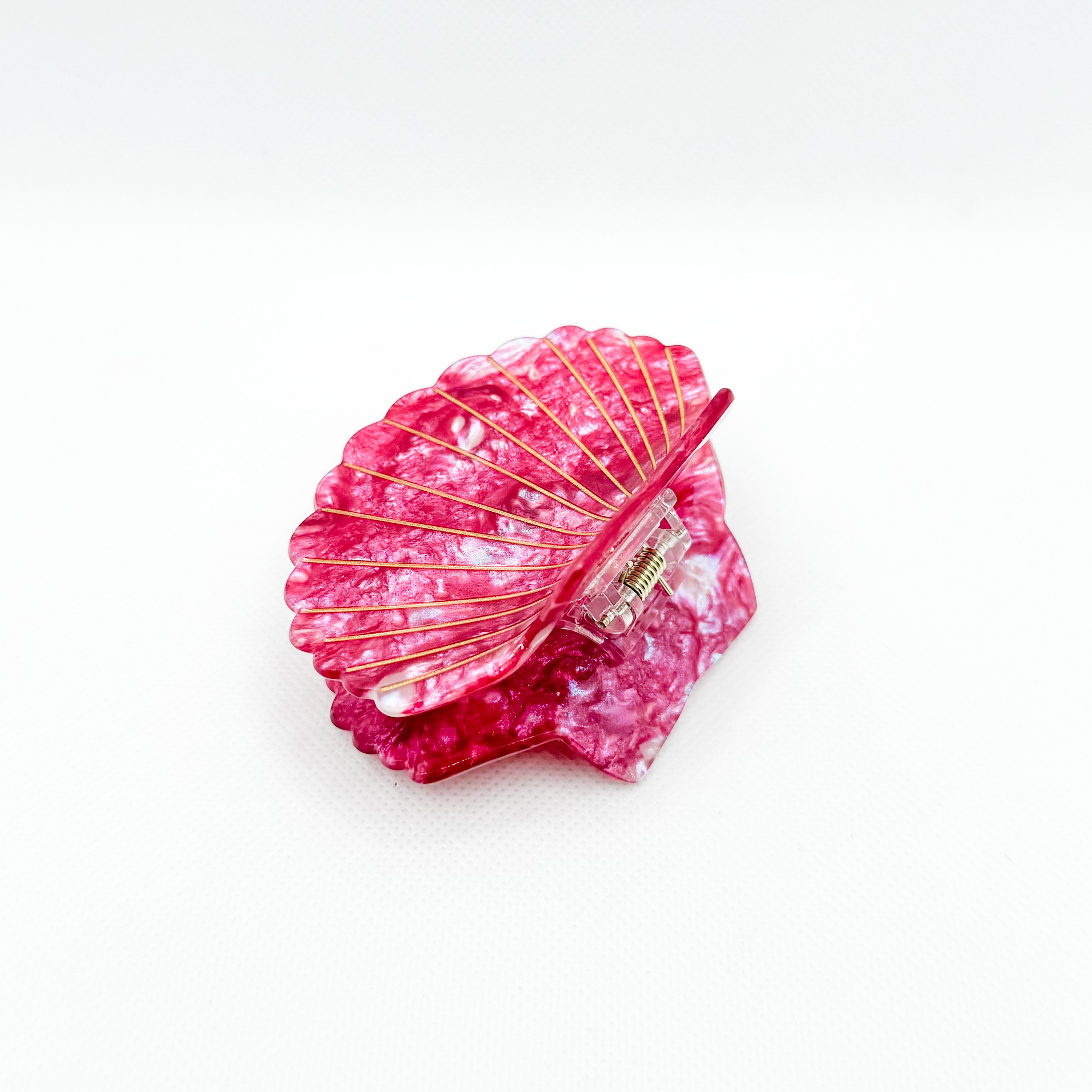 island purple shell hair claw