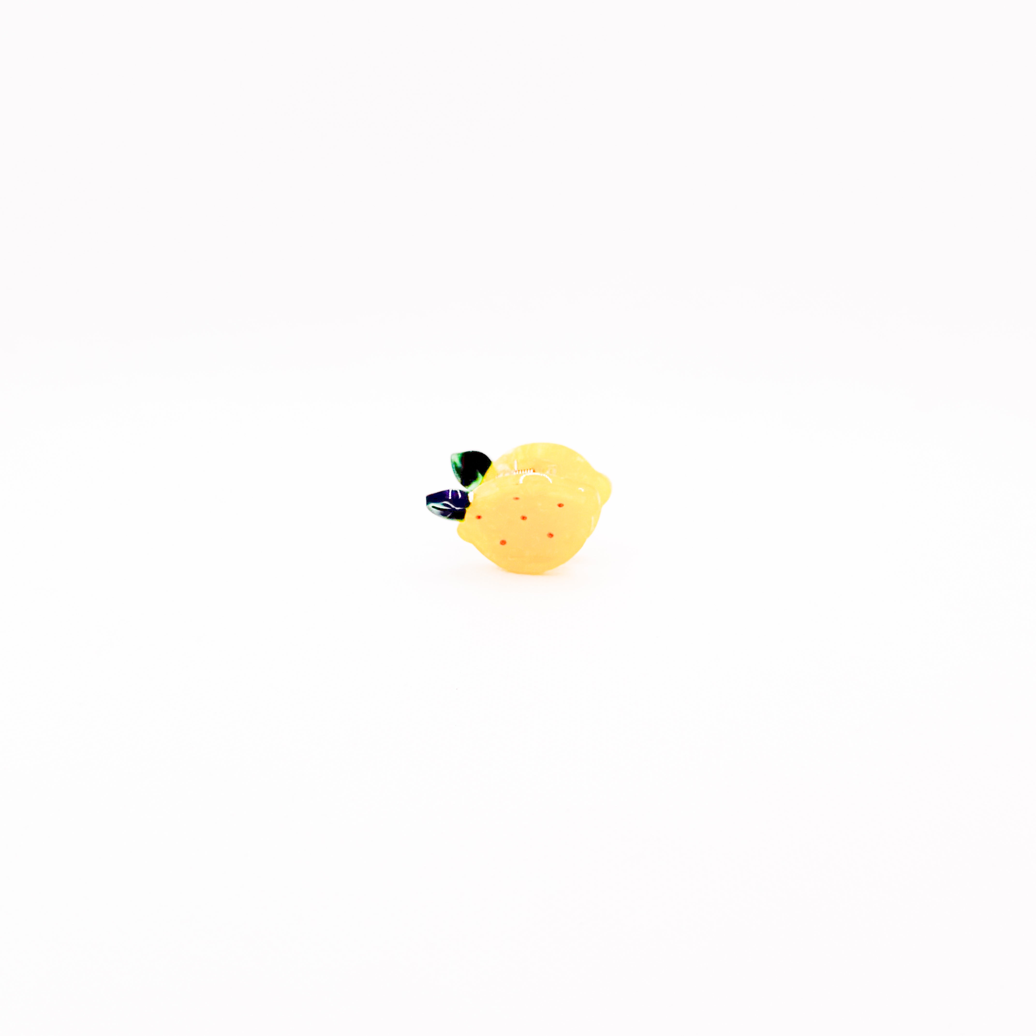 mini lemon hair clip