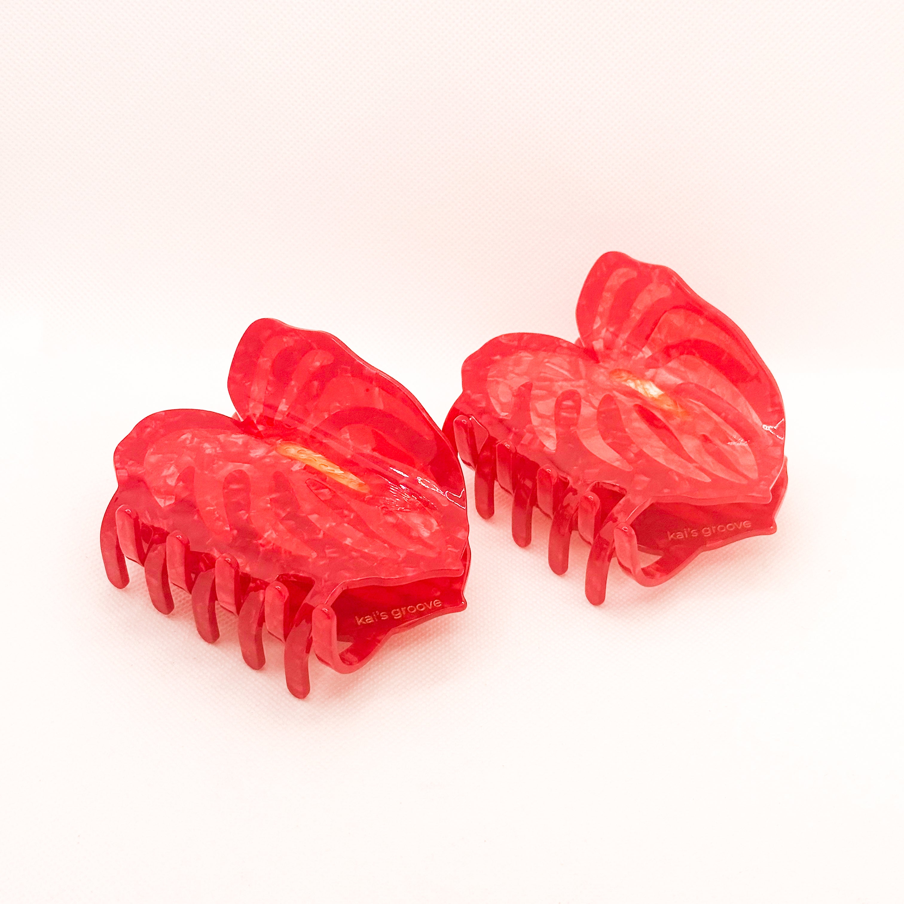red anthurium hair claw