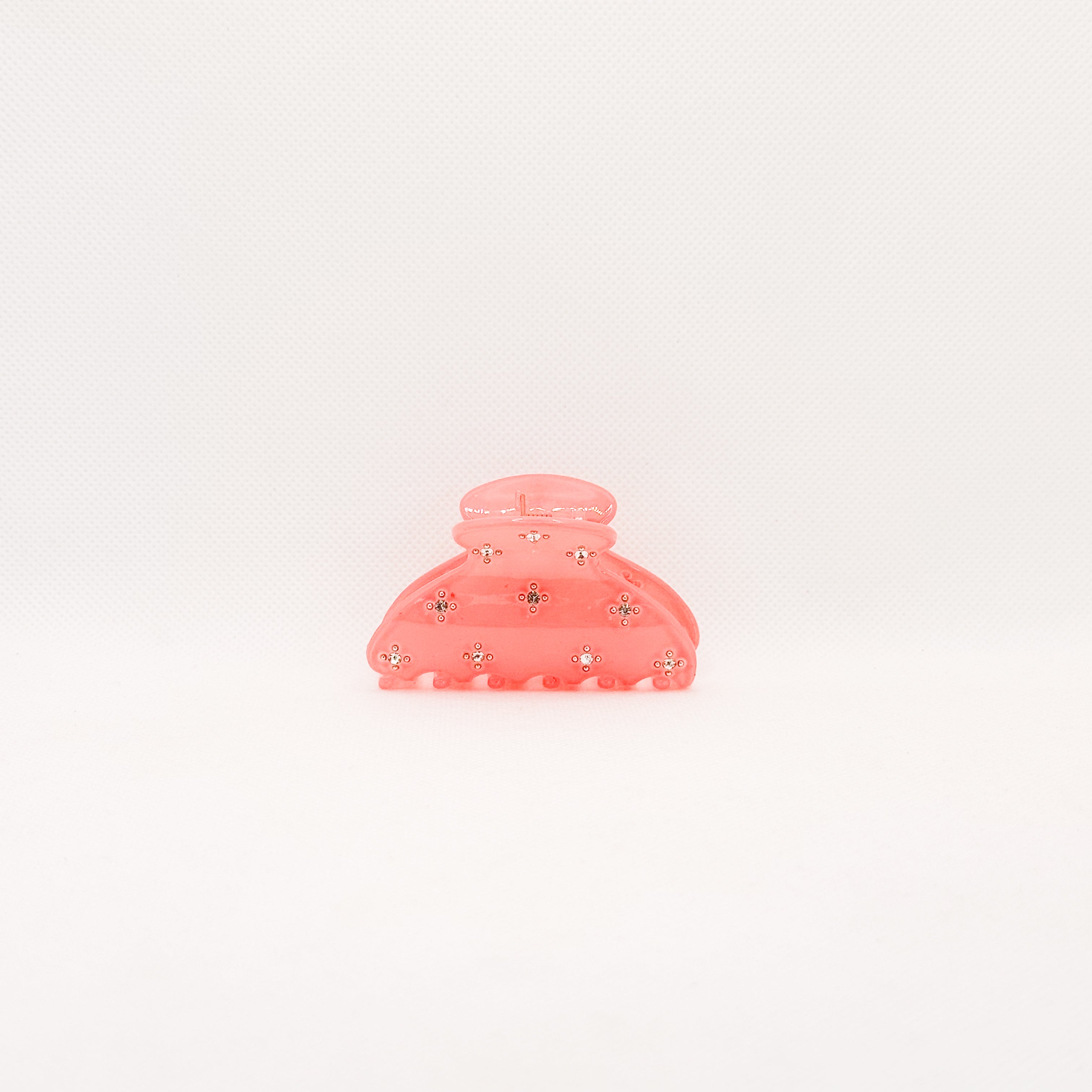 pink star light hair claw