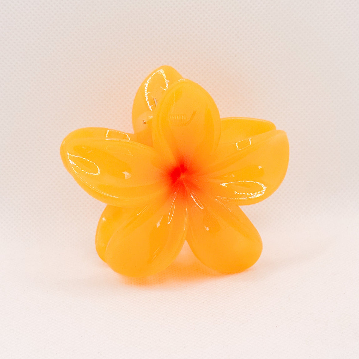 mango plumeria hair clip