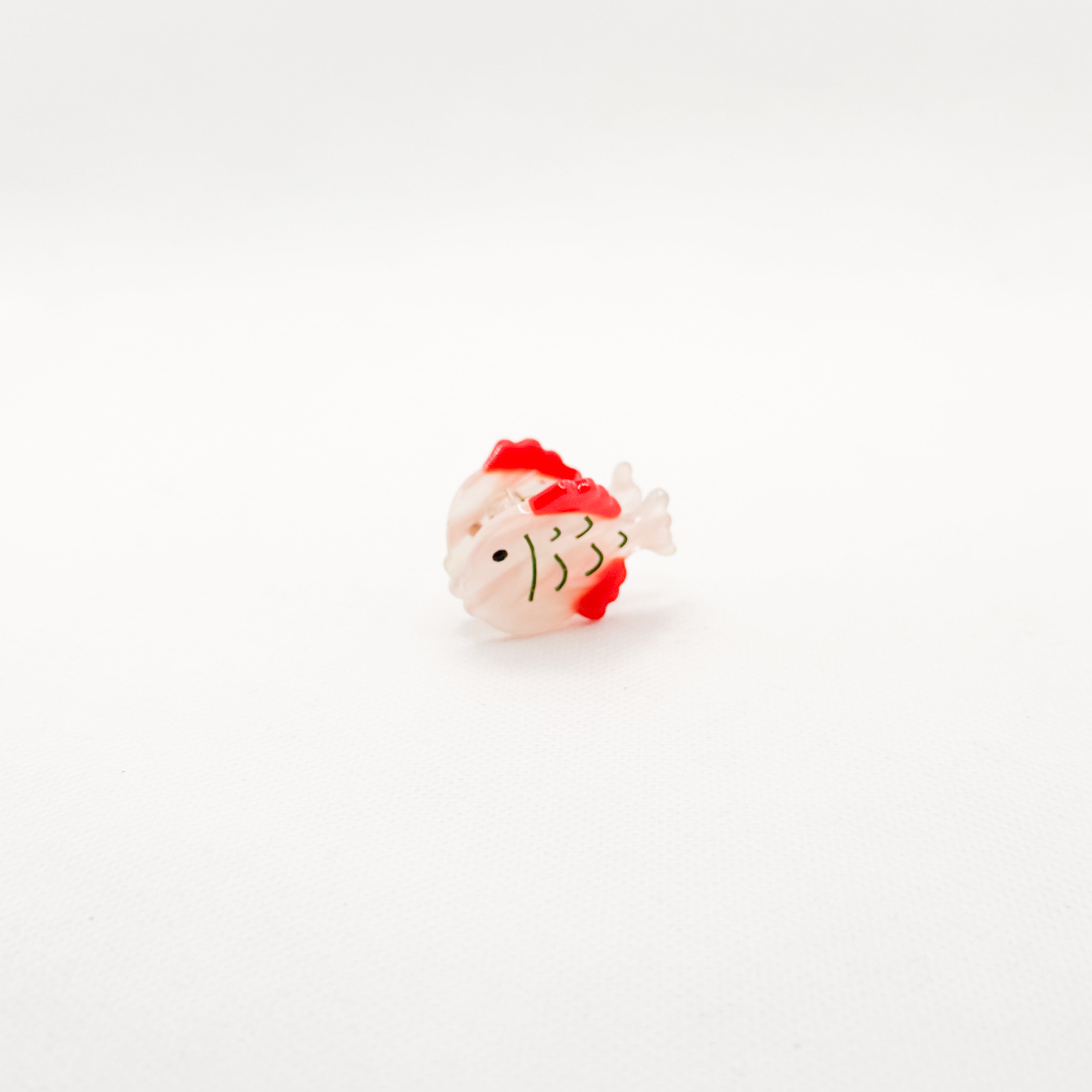 mini fish hair clip