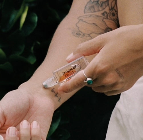 tropical twist perfume oil roller