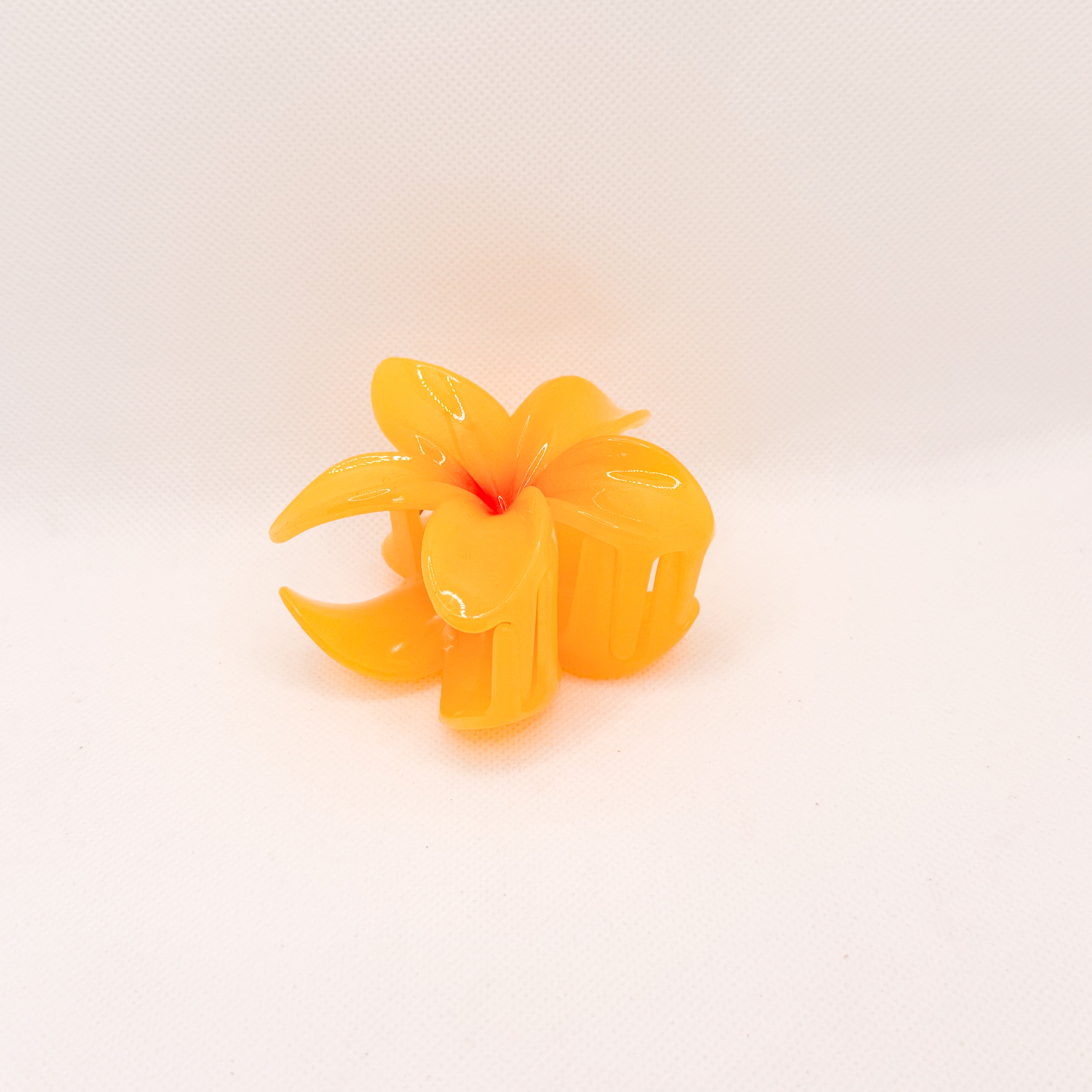 mango plumeria hair clip
