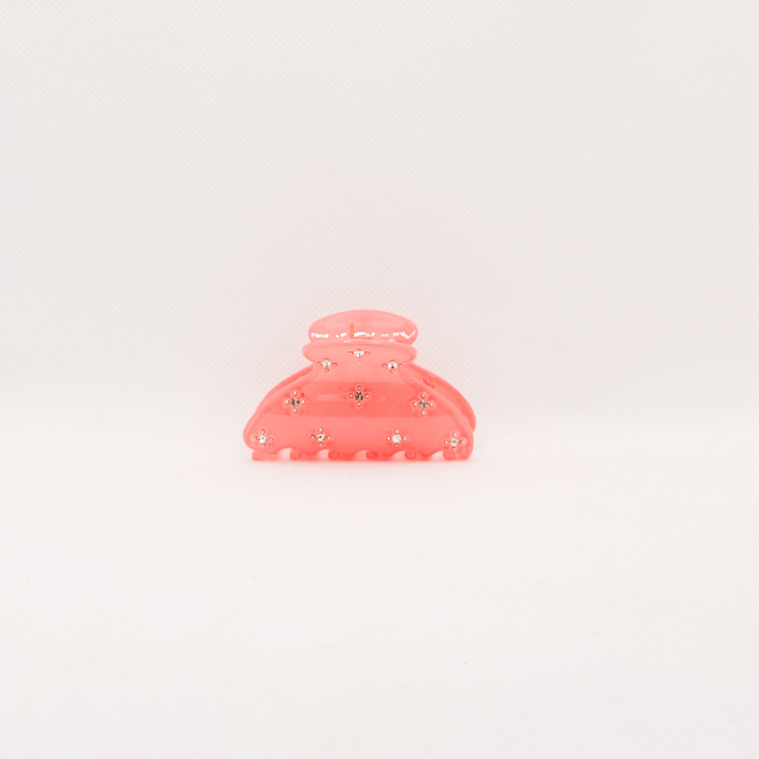 pink star light hair claw