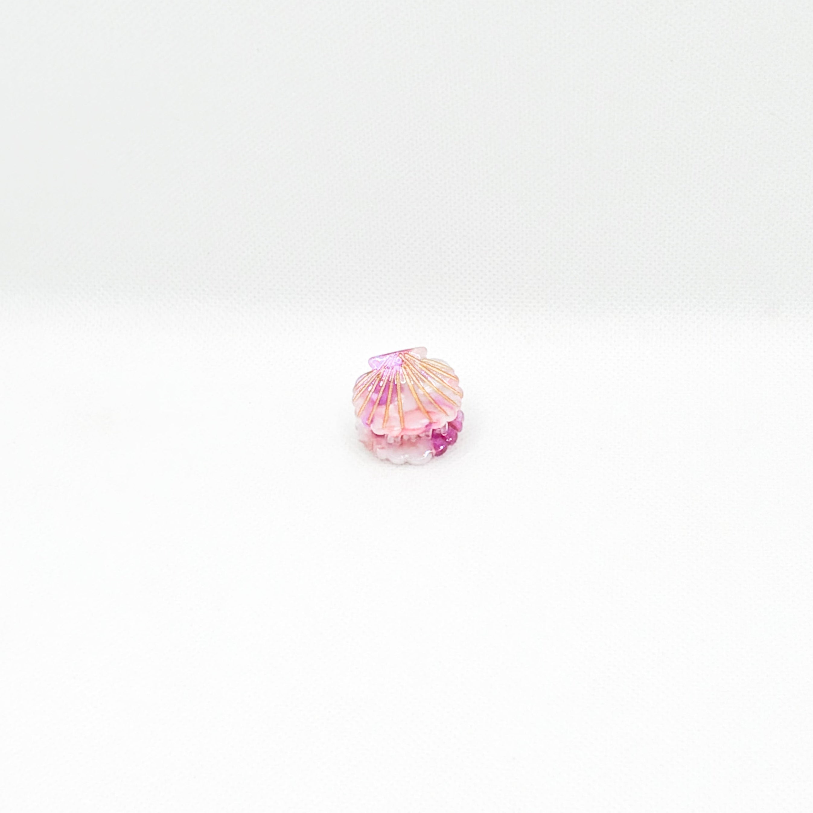 mini purple hair clip