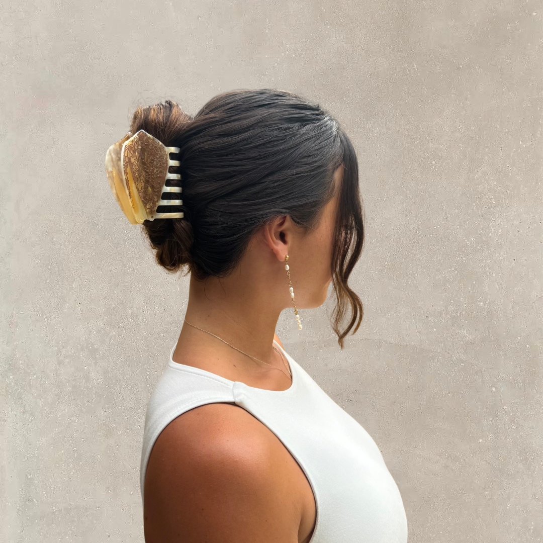 brown cone shell hair claw