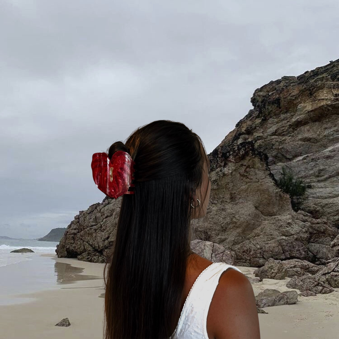 red anthurium hair claw