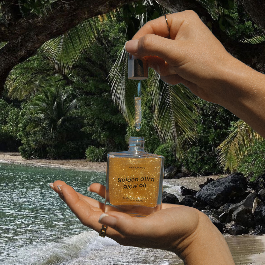 golden aura glow oil