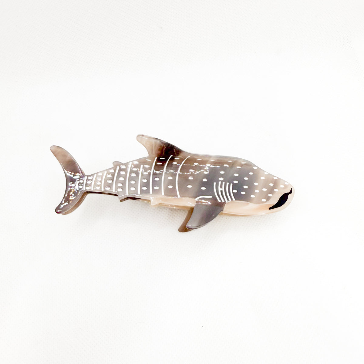 whale shark hair clip