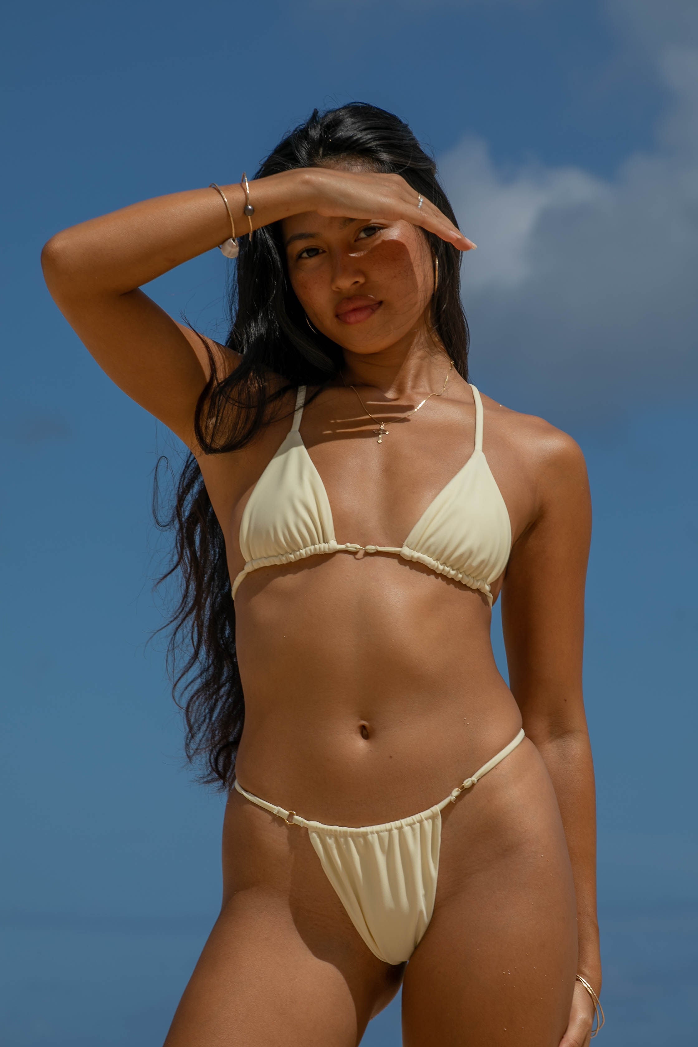 Tides Top - Matte Cream