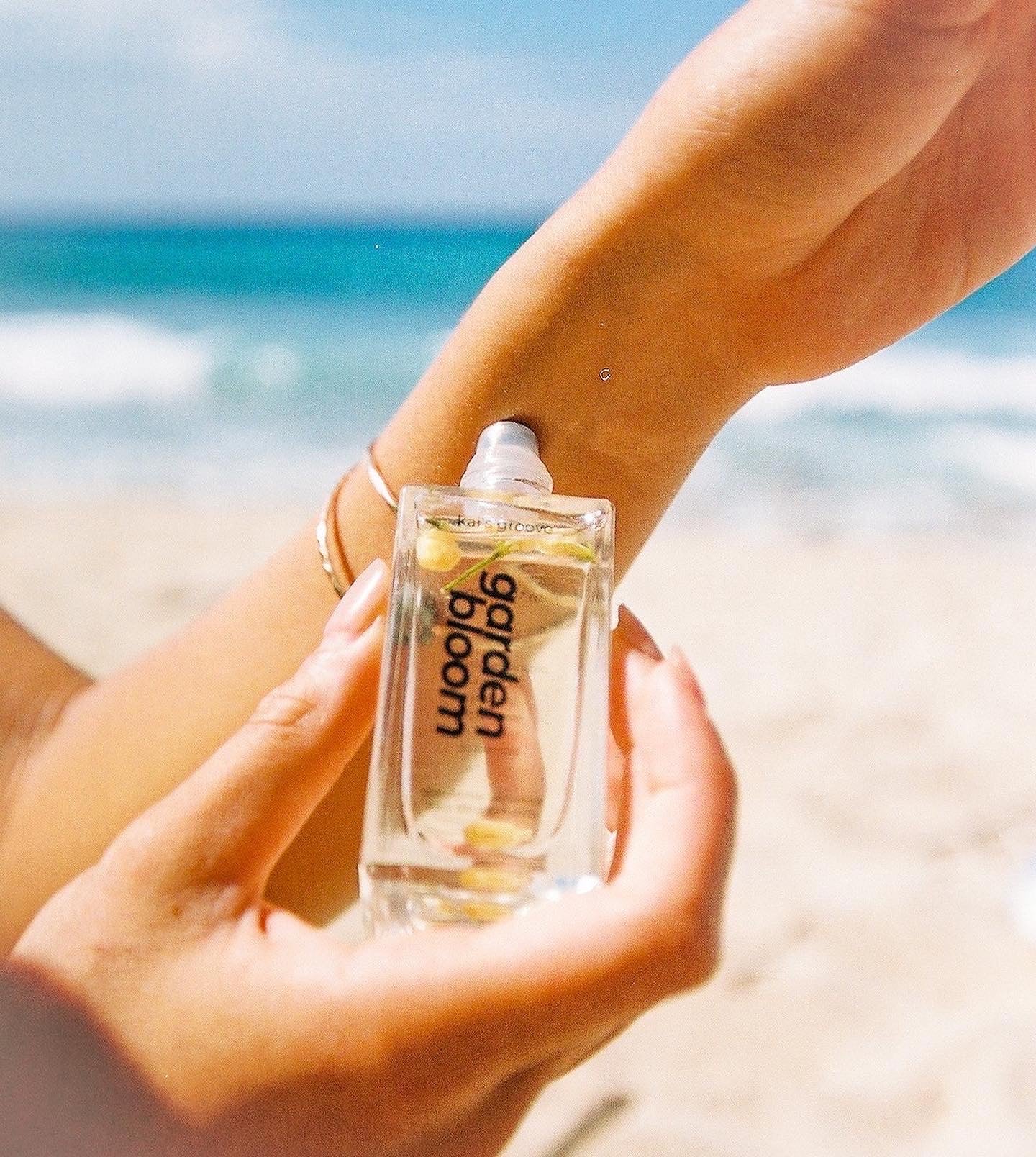 Organic Natural Gardenia Vanilla Jasmine floral Eau de parfum All-natural fragrance Fragrance for sensitive skin Romantic scent Feminine scent Everyday wear God/goddess Organic alternative to traditional perfumes Roll on perfume Romantic scent Special occasions Date night God/goddess scent Natural fragrance Sustainable Clean beauty Non-toxic