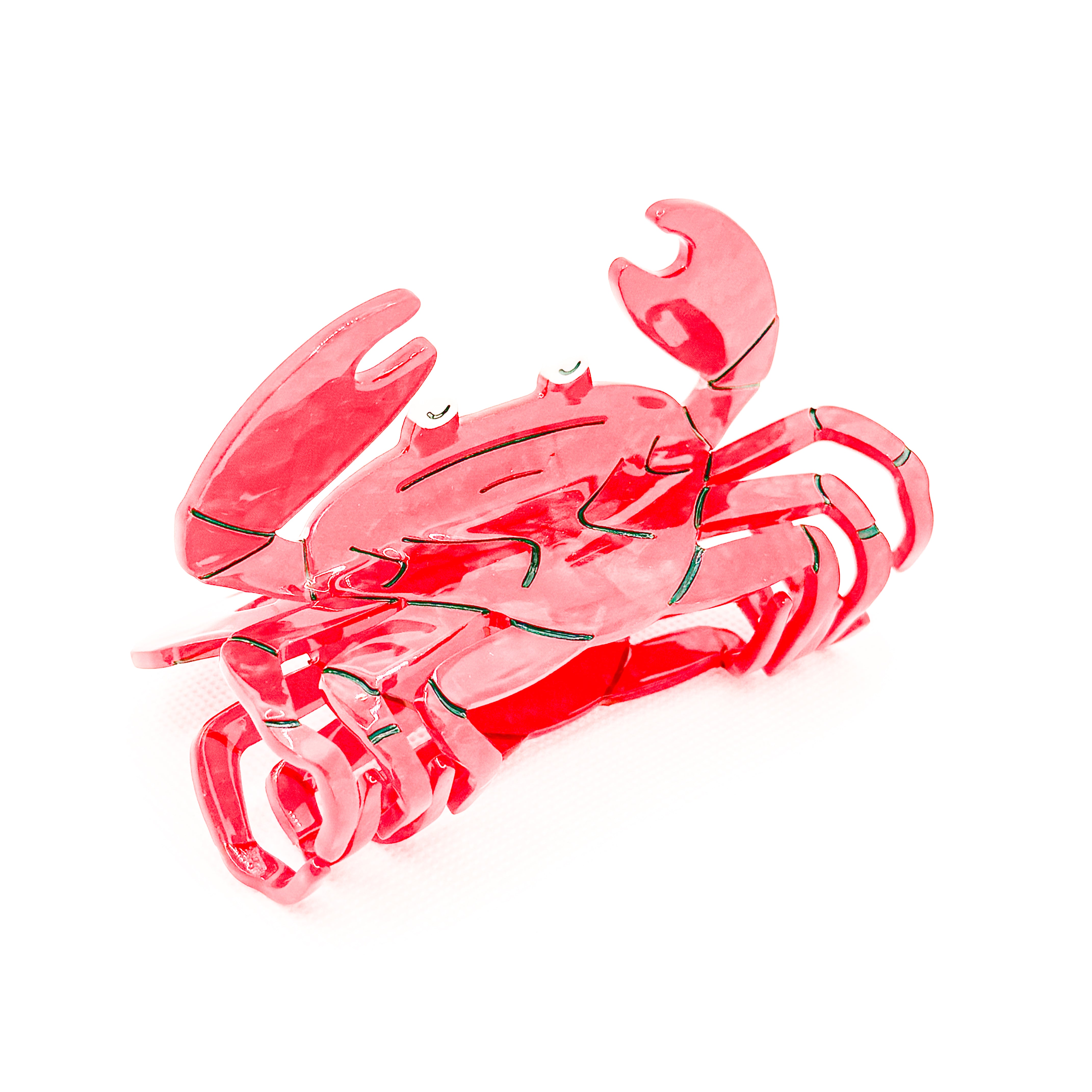 red crab hair claw