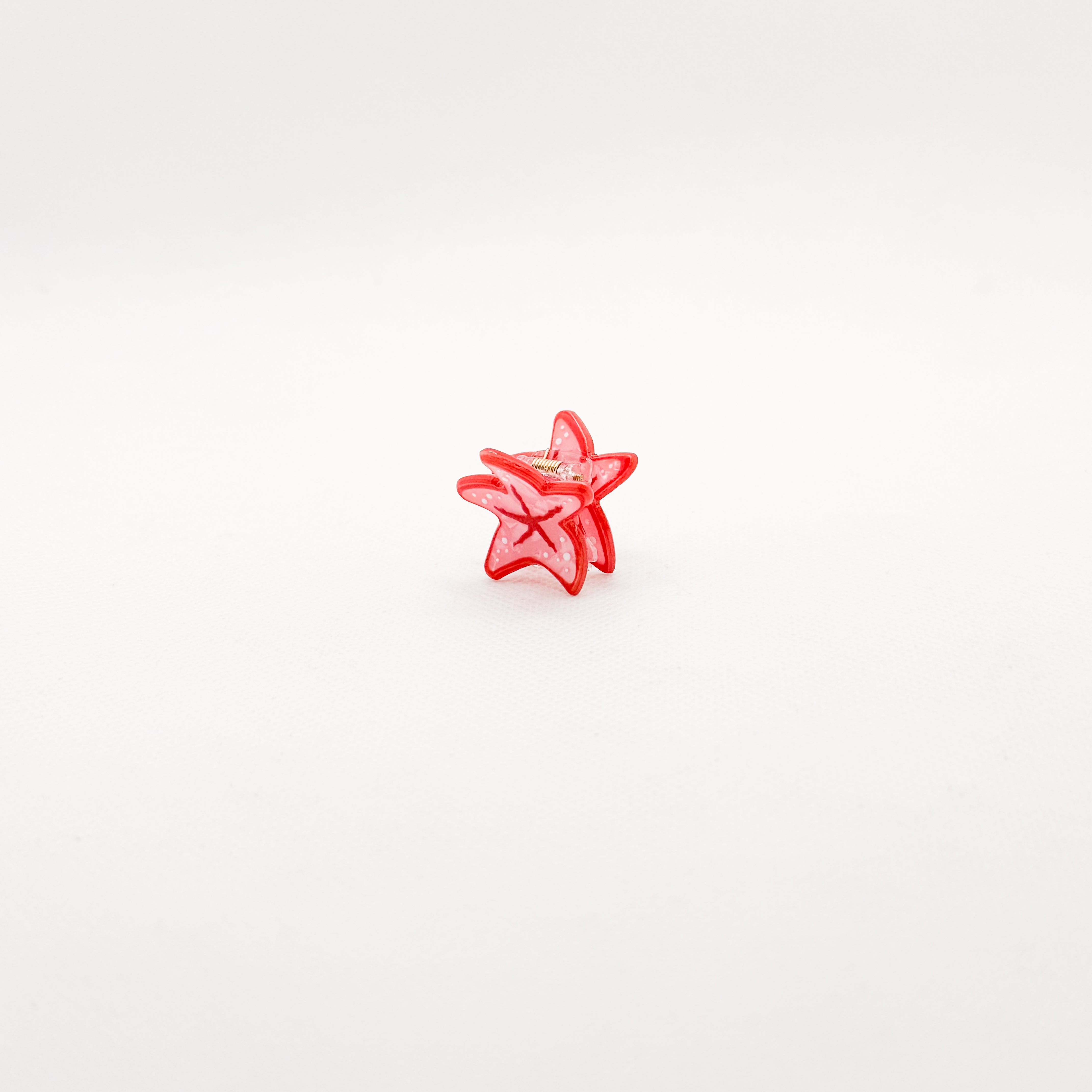 mini star fish hair clip
