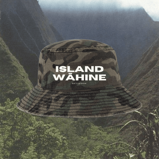 *PRE-ORDER* ISLAND WĀHINE bucket hat