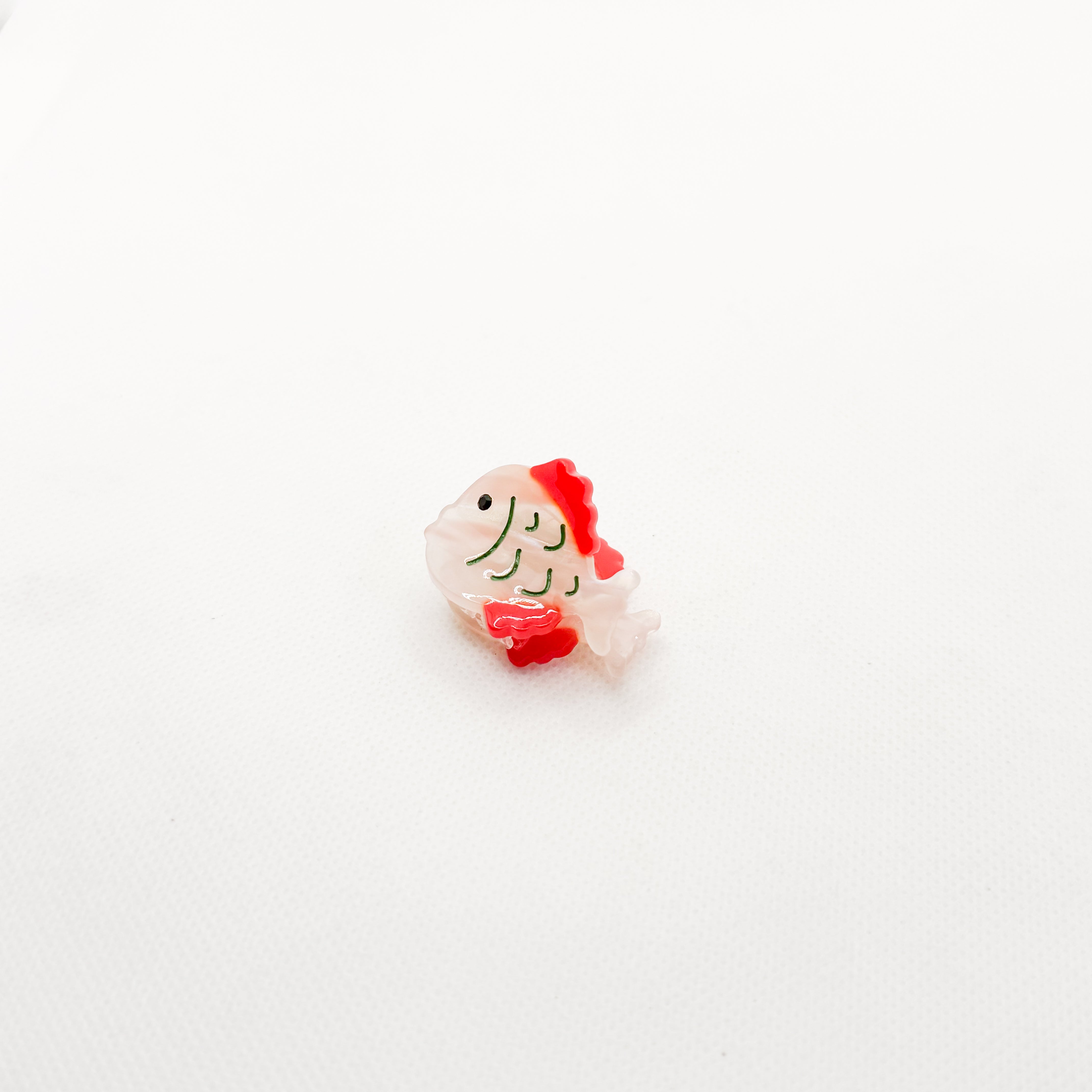 mini fish hair clip