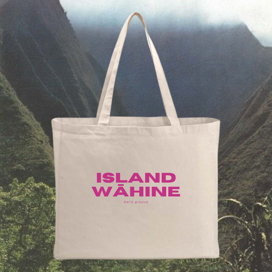 ISLAND WĀHINE tote bag