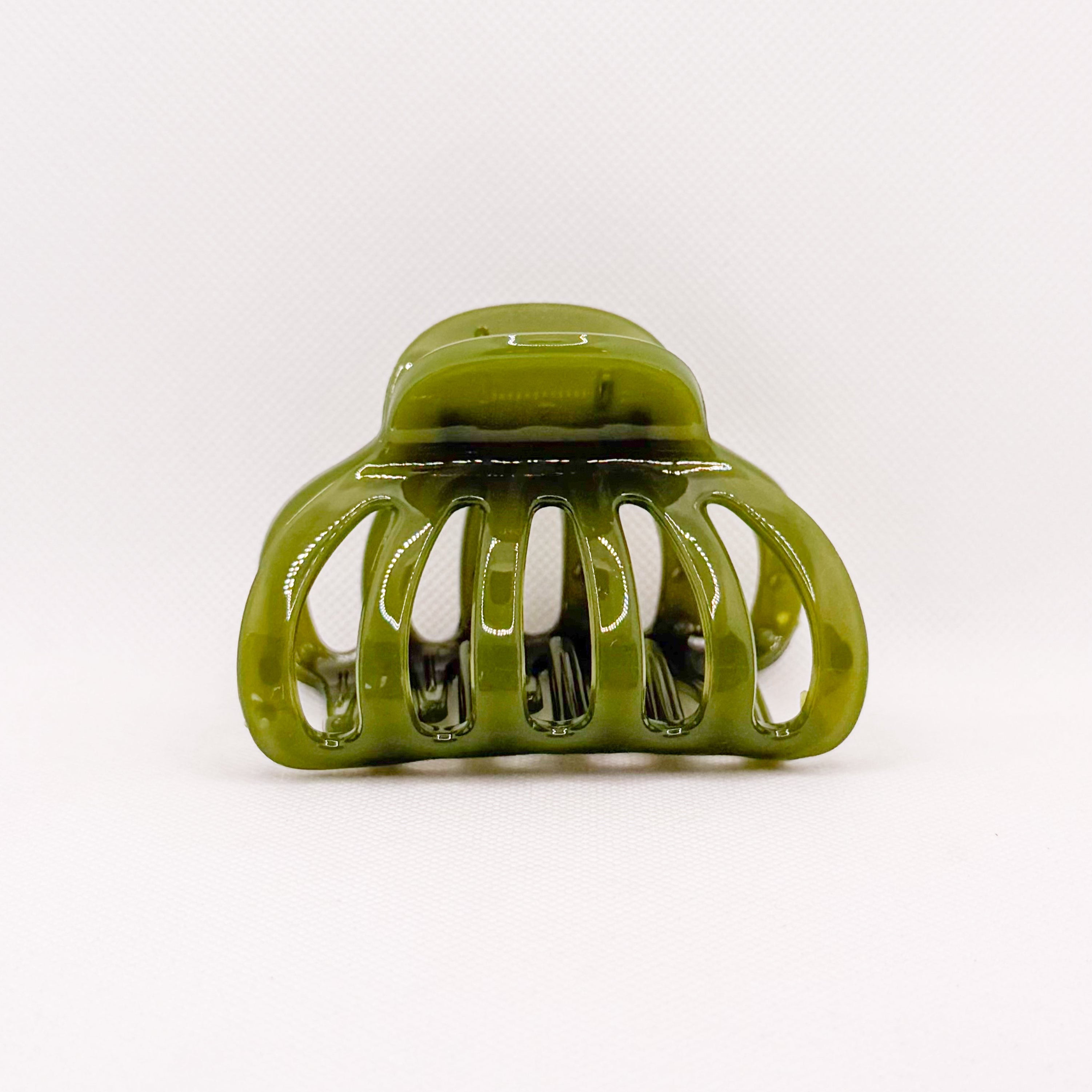 green tokyo hair claw