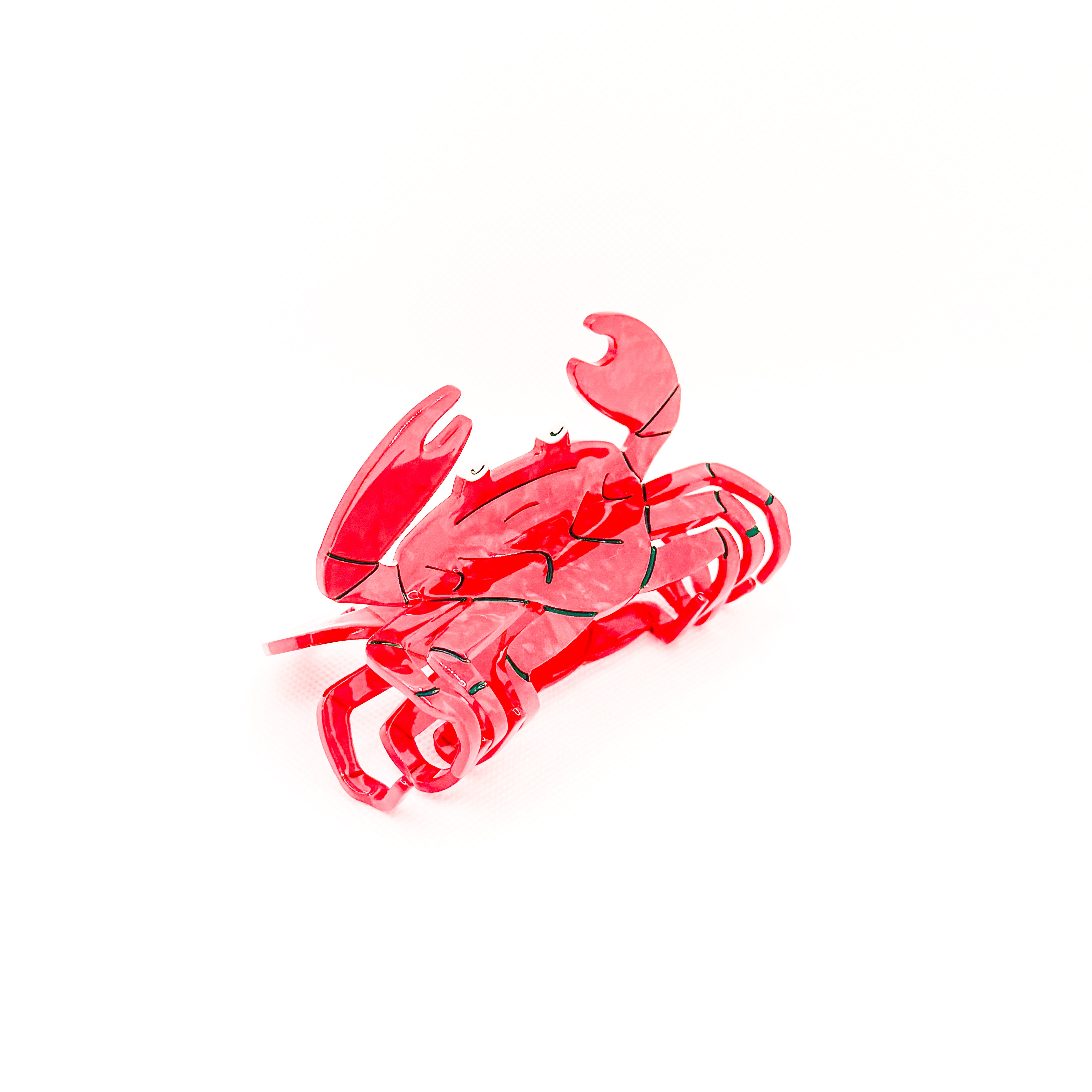 red crab hair claw