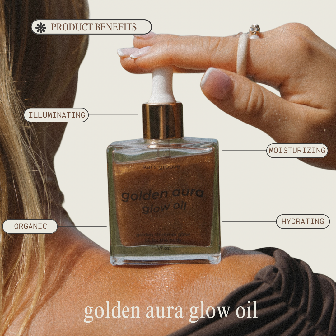 golden aura glow oil