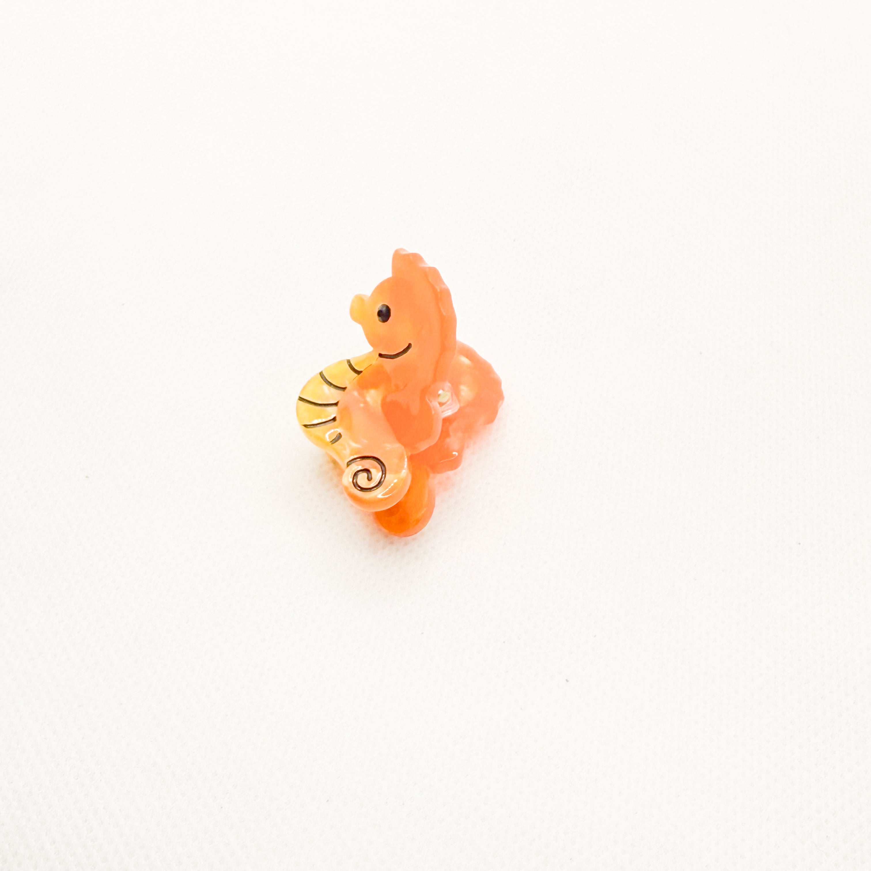 mini sea horse hair clip