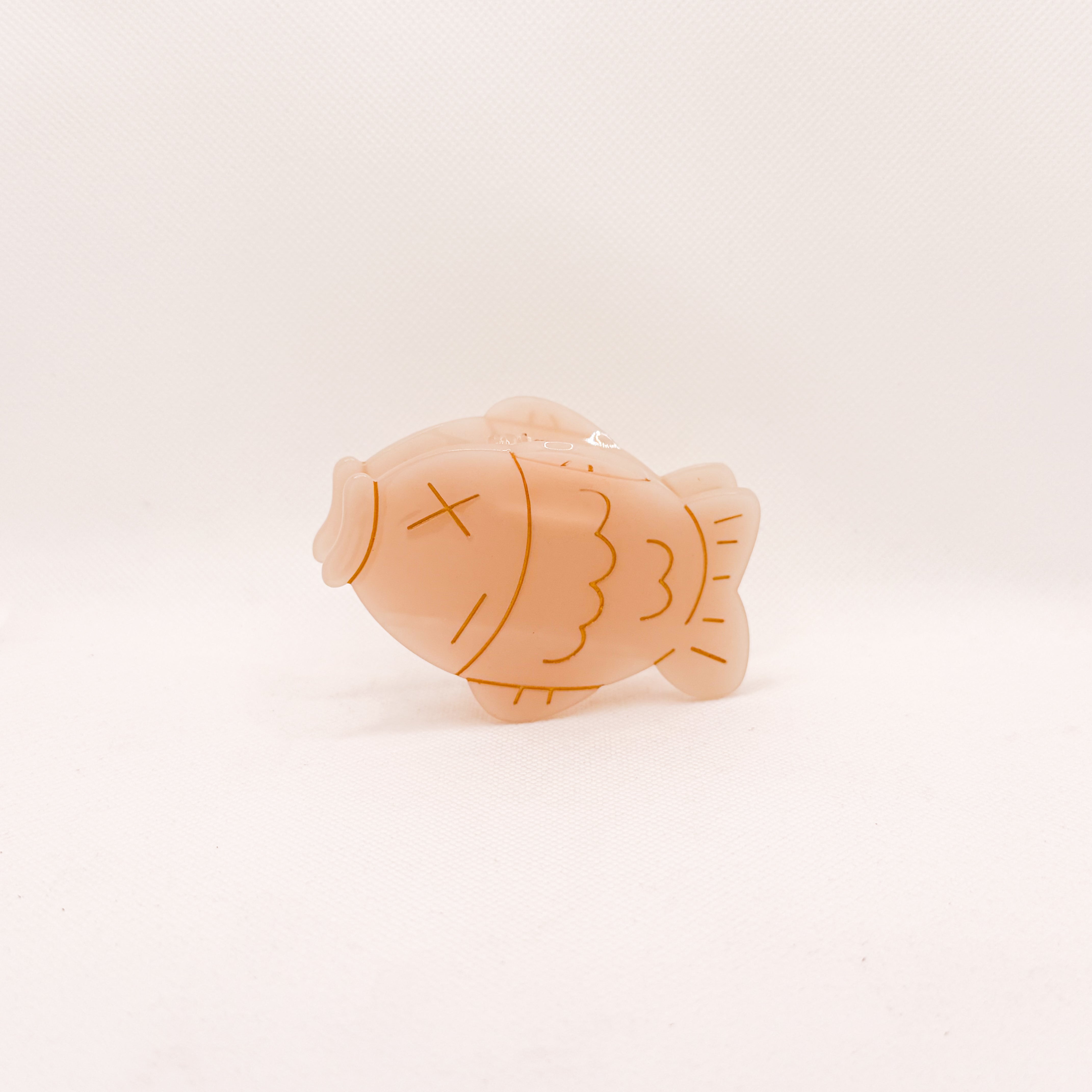 taiyaki fish hair clip