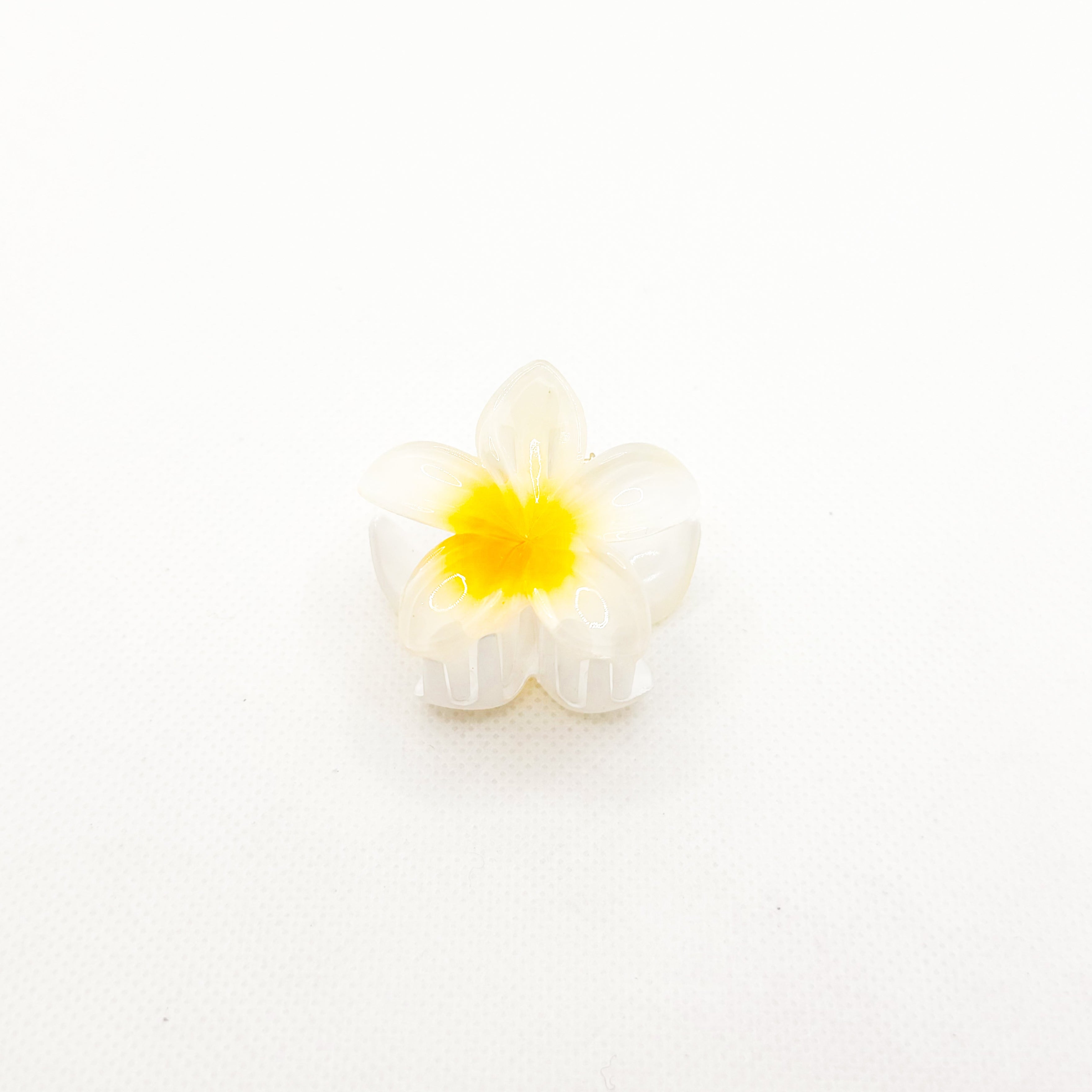 midi lei plumeria hair clip