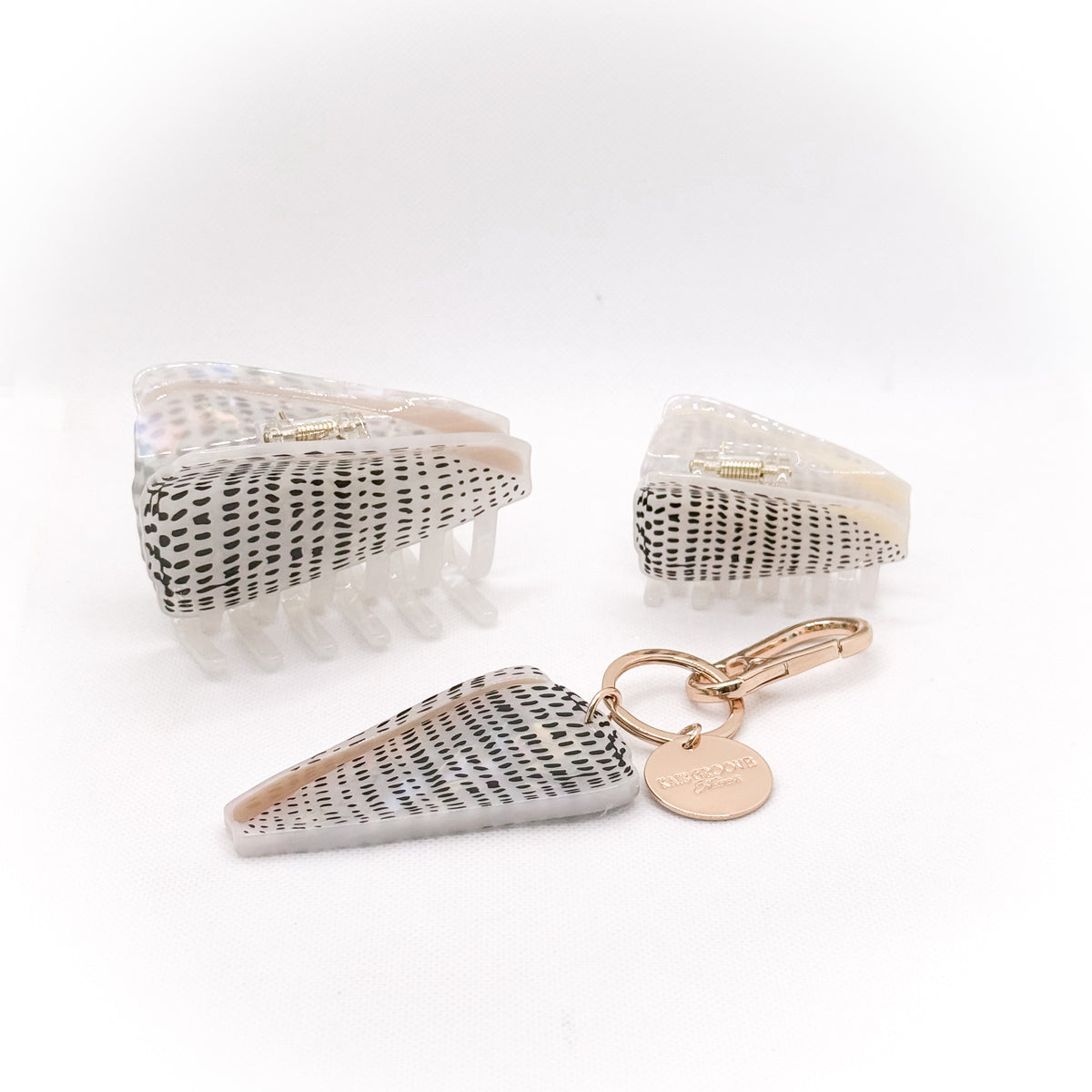 flea cone shell three-piece gift set