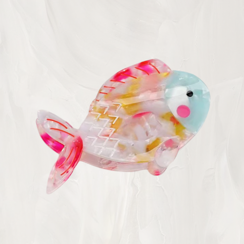 pretty fish hair clip