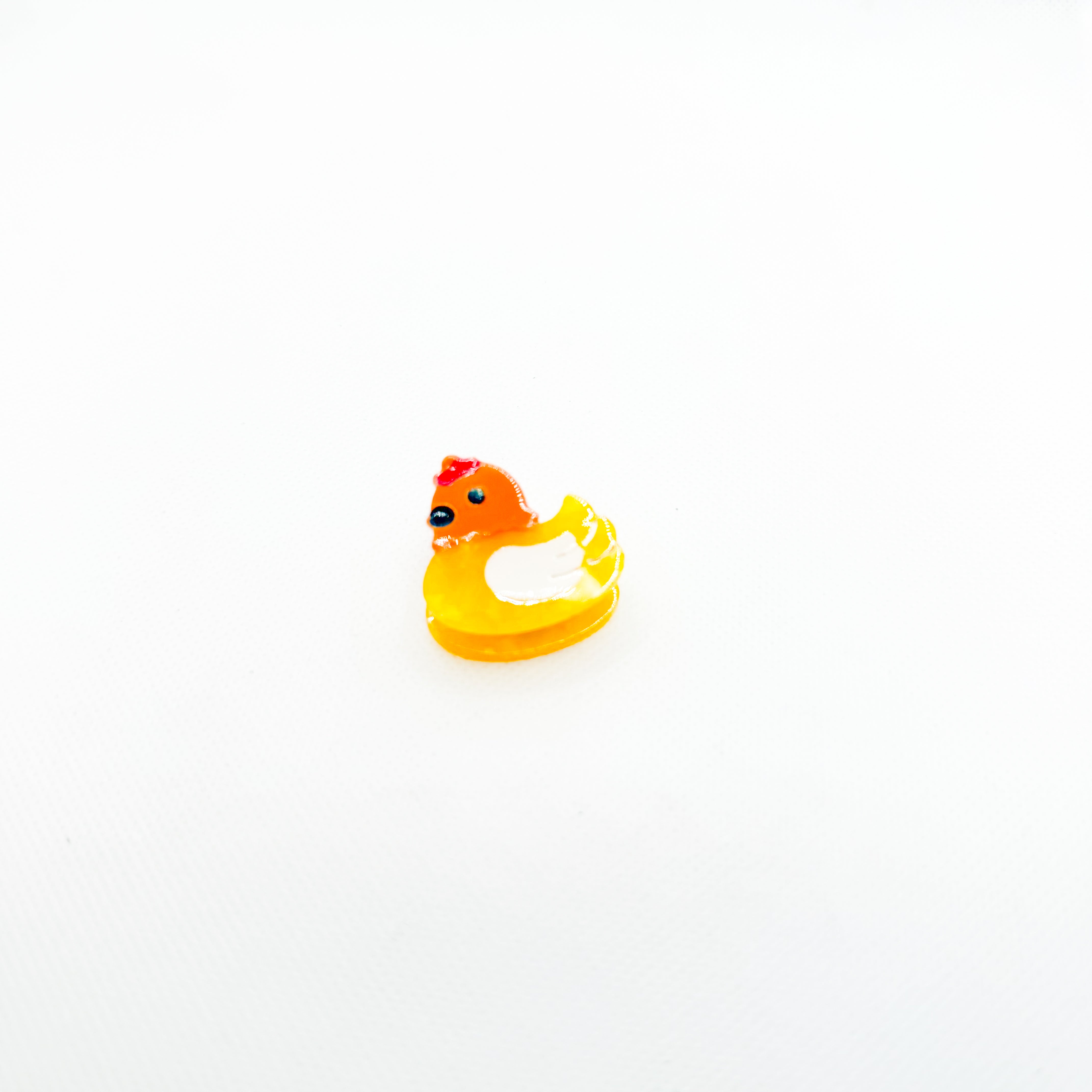 mini chicken hair clip