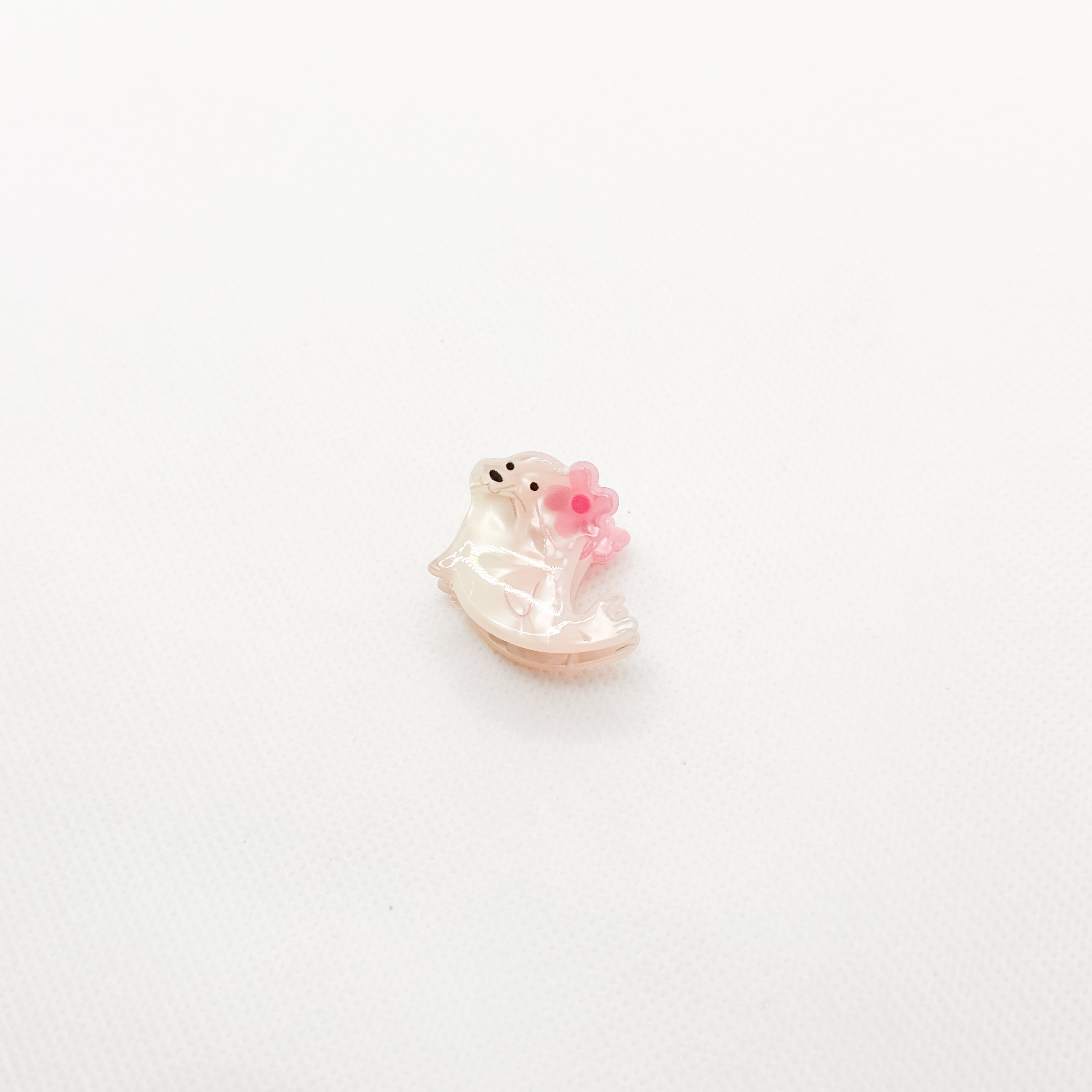 mini cute seal hair clip