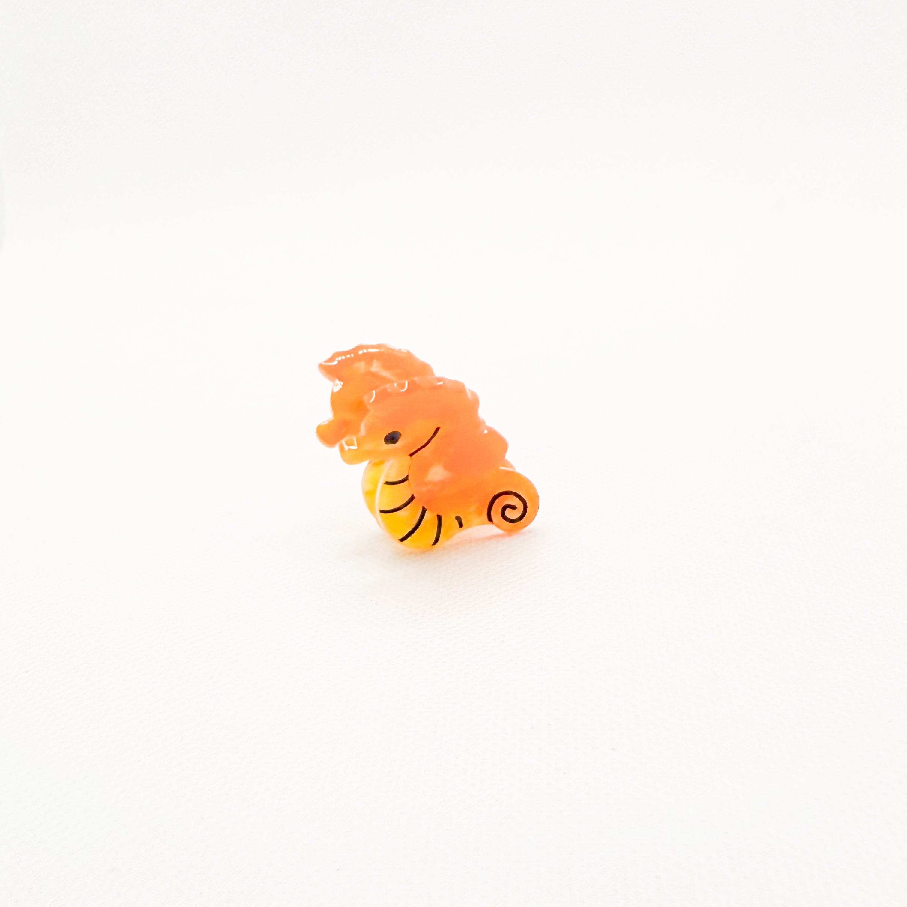 mini sea horse hair clip