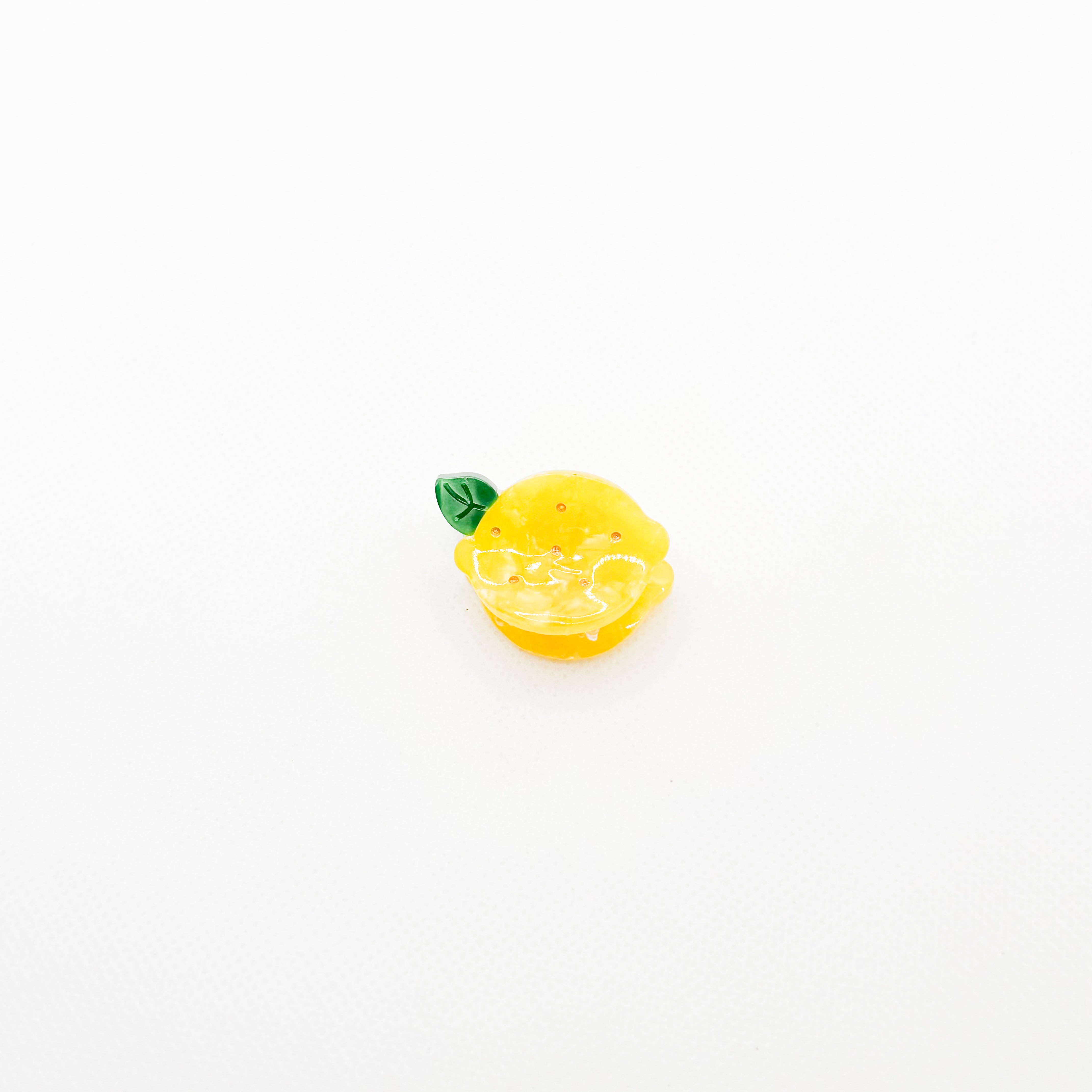 mini lemon hair clip