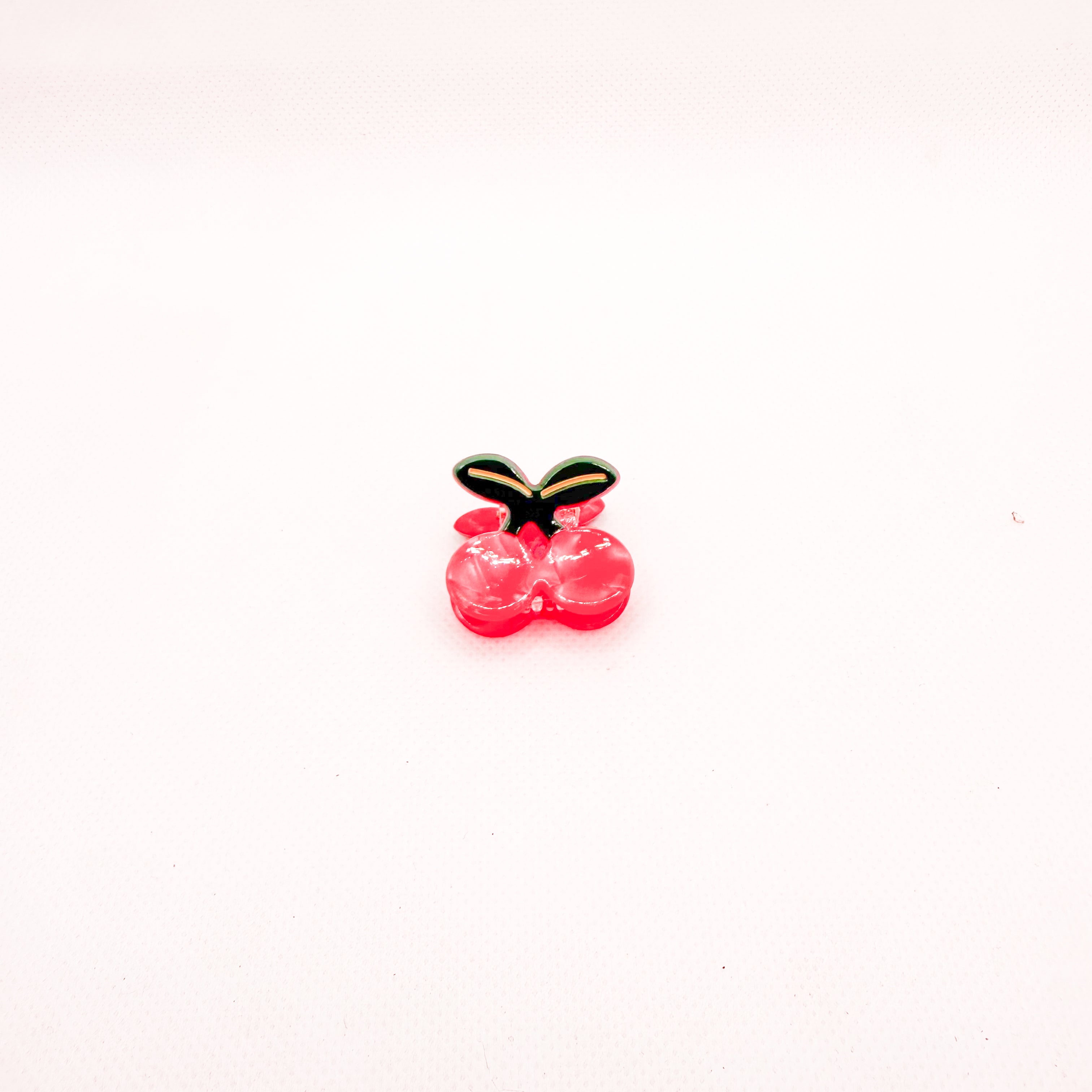 mini cherry hair clip